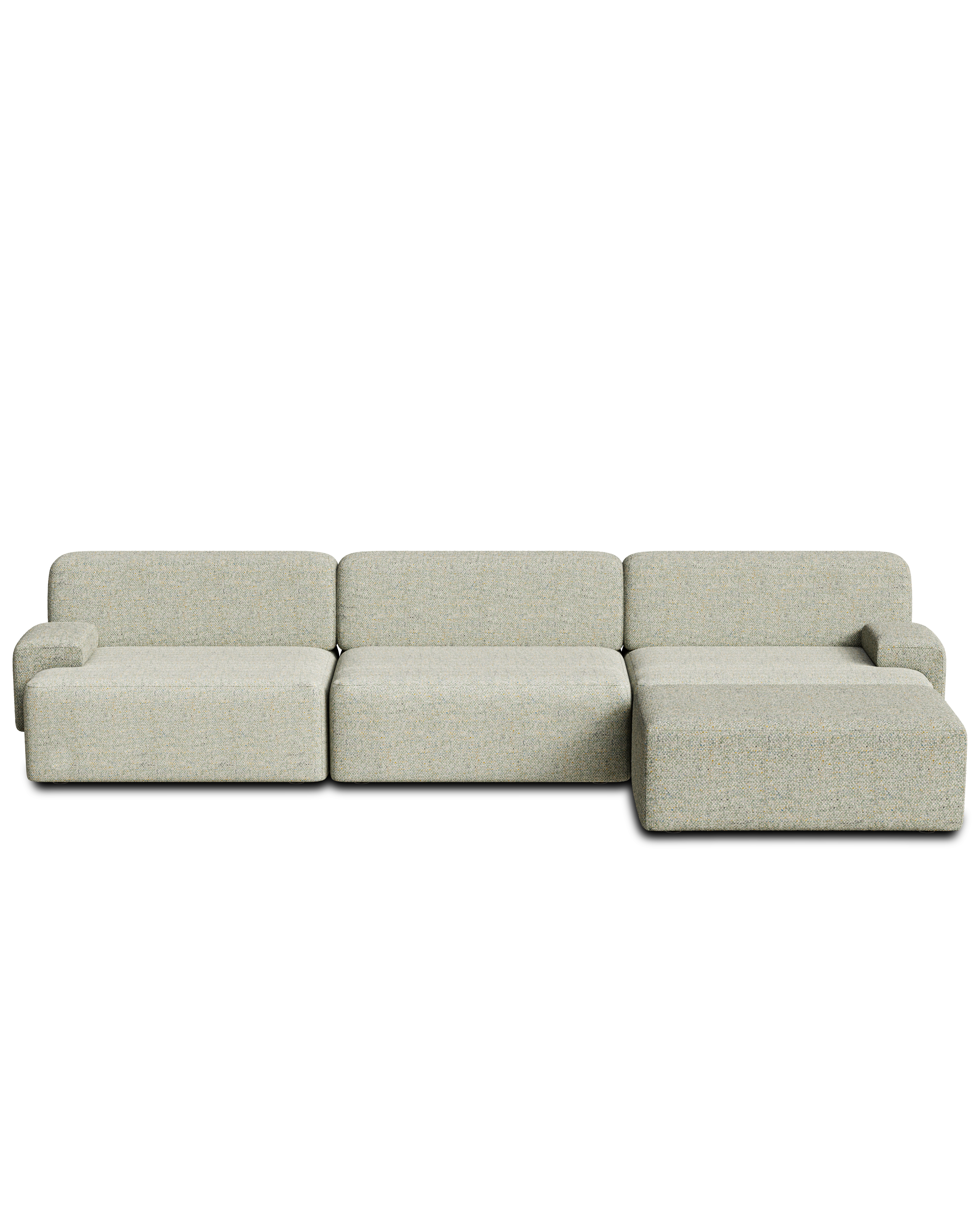 Modulares Sofa Umi 3-sitzige Ecksofa