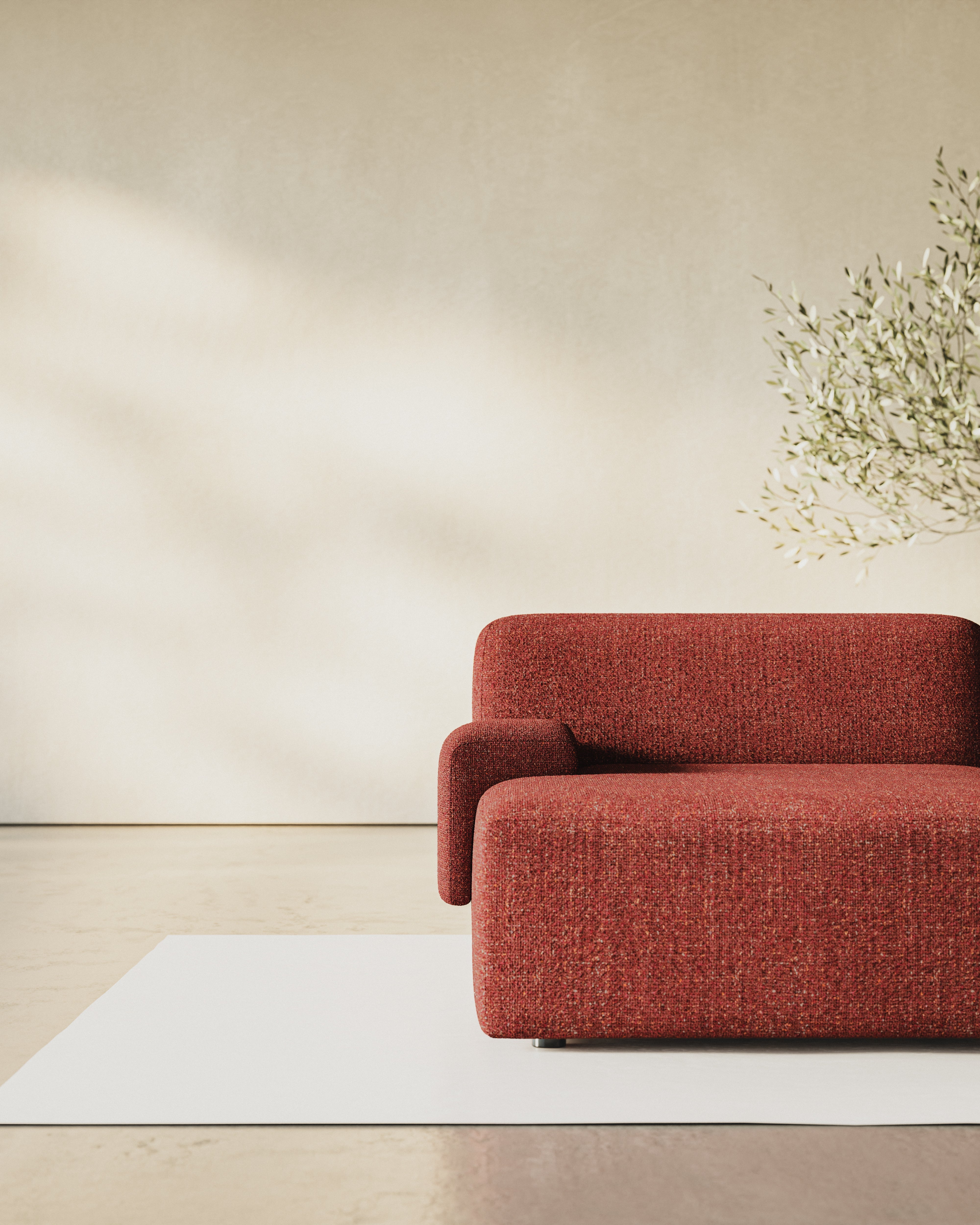 Modulare Umi Ecksofa für 3 Personen