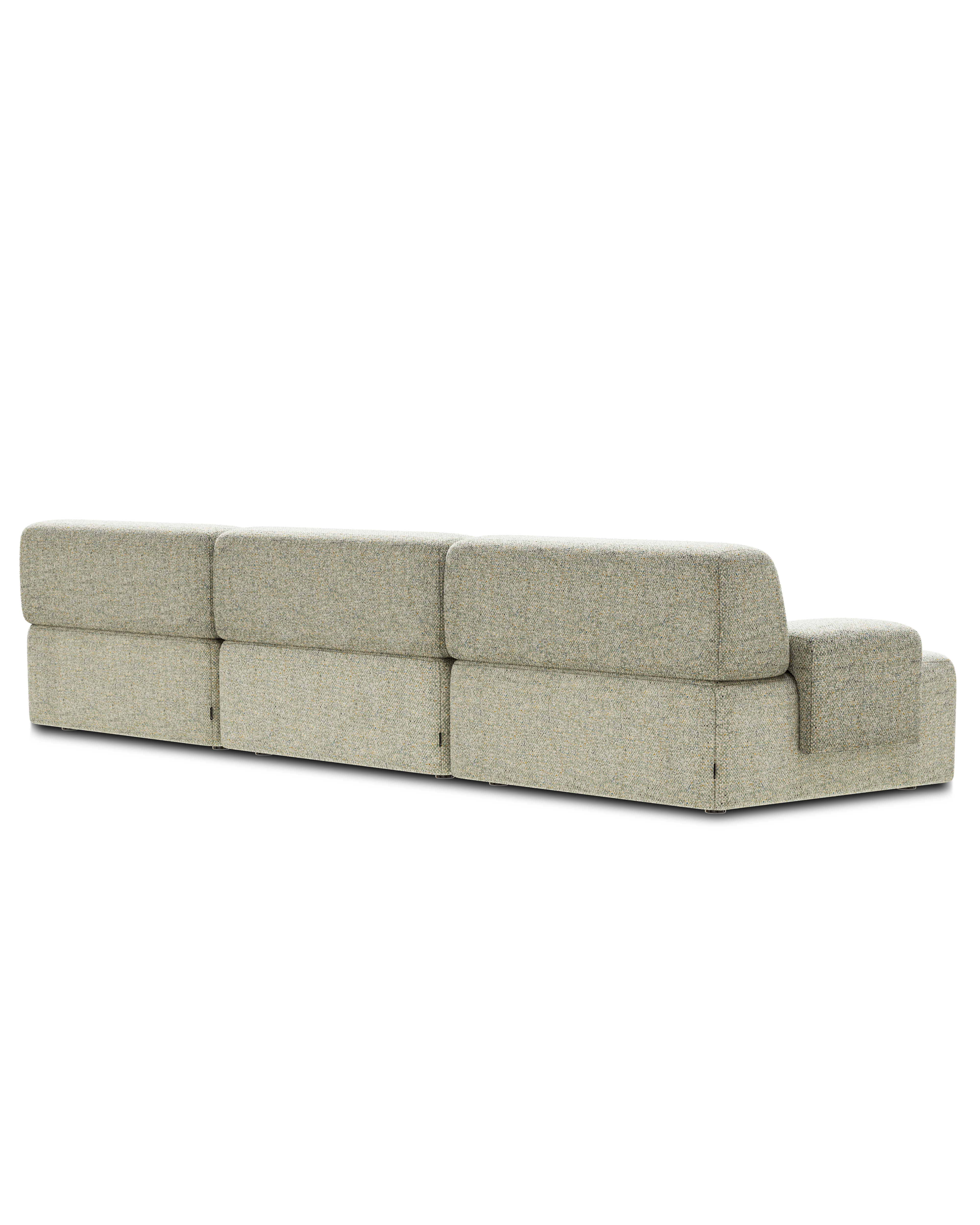 Modulares Sofa Umi 3-sitzige Ecksofa
