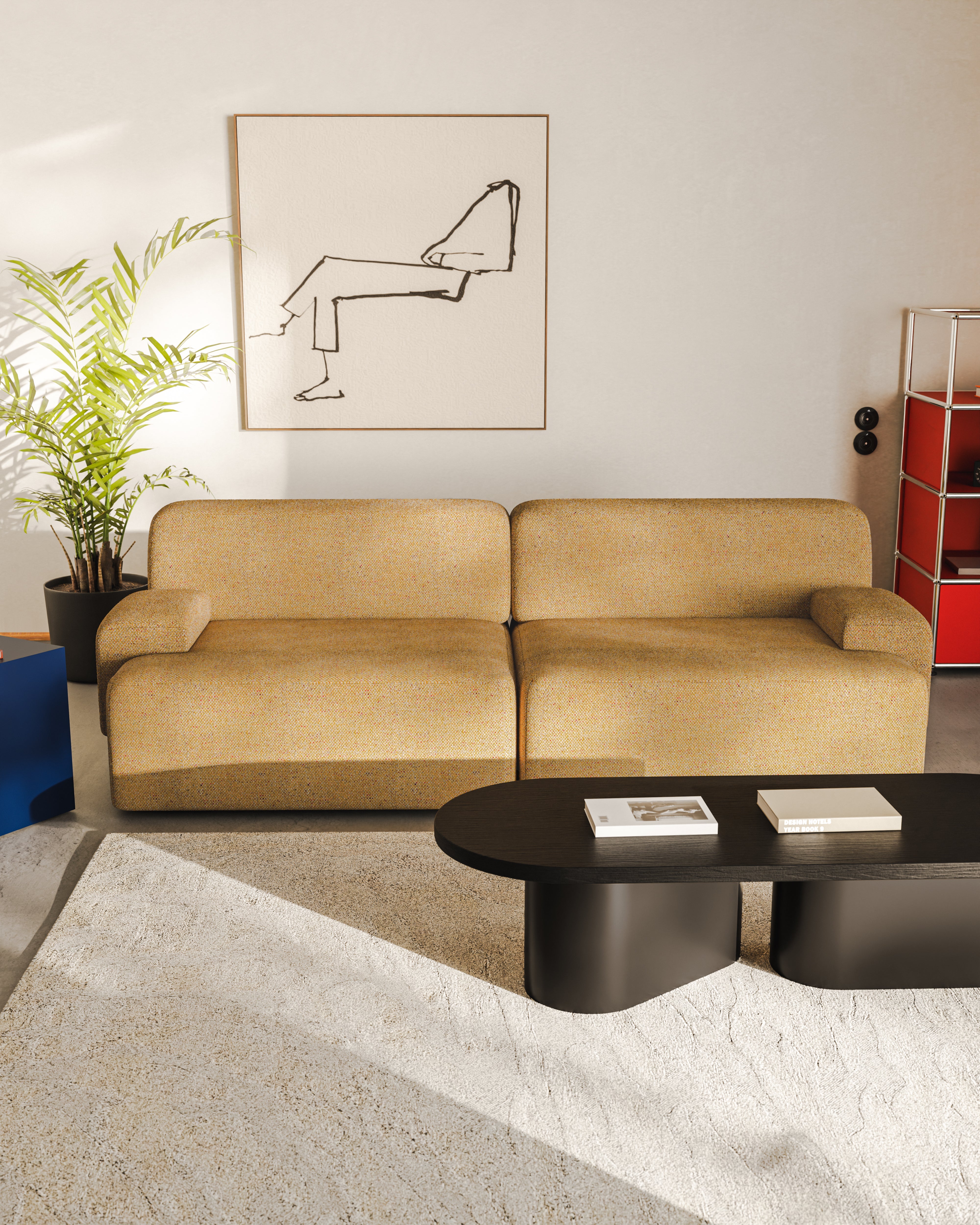 Modulsofa Umi 2-sitzig