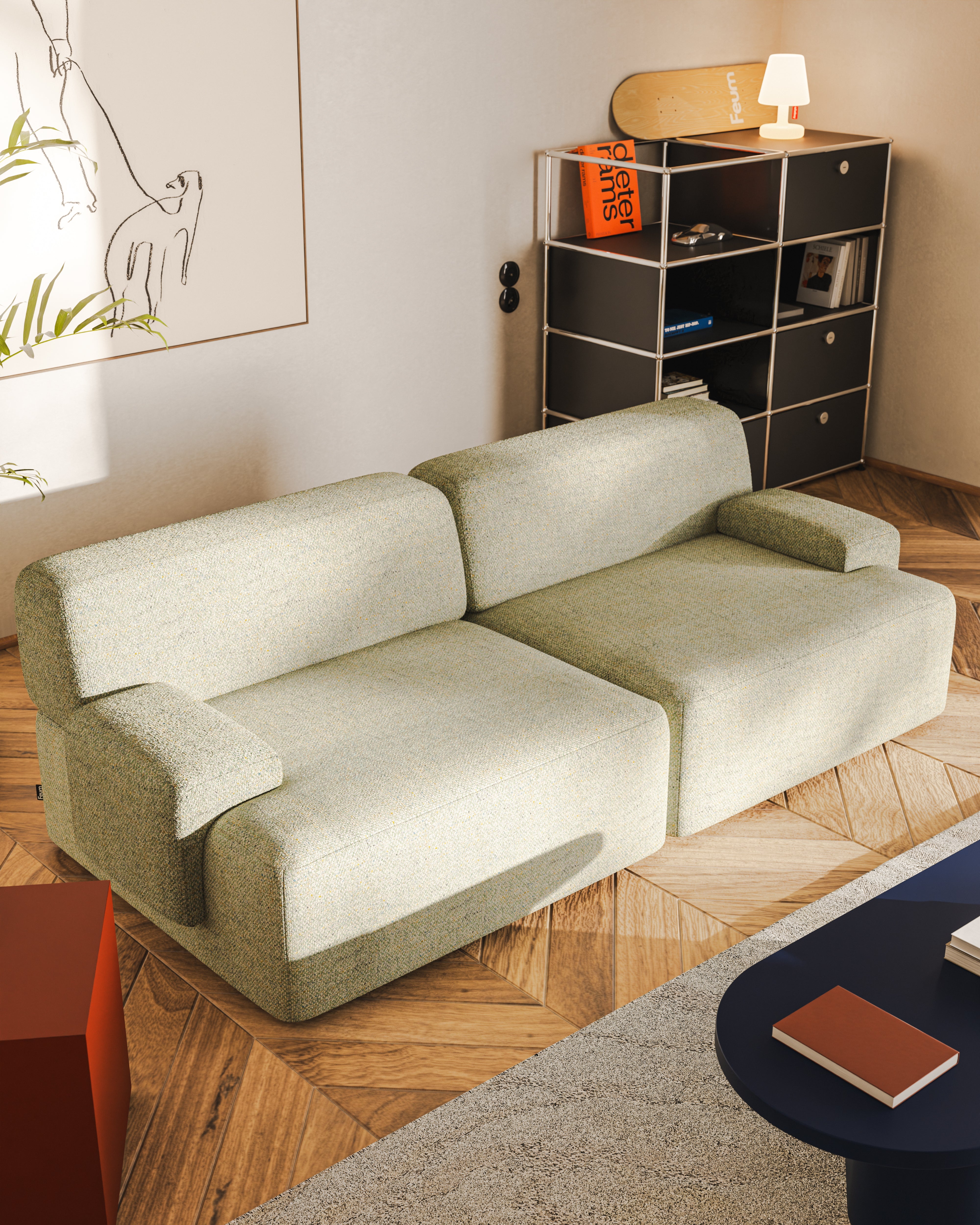 Umi Modular Sofa for 2 People