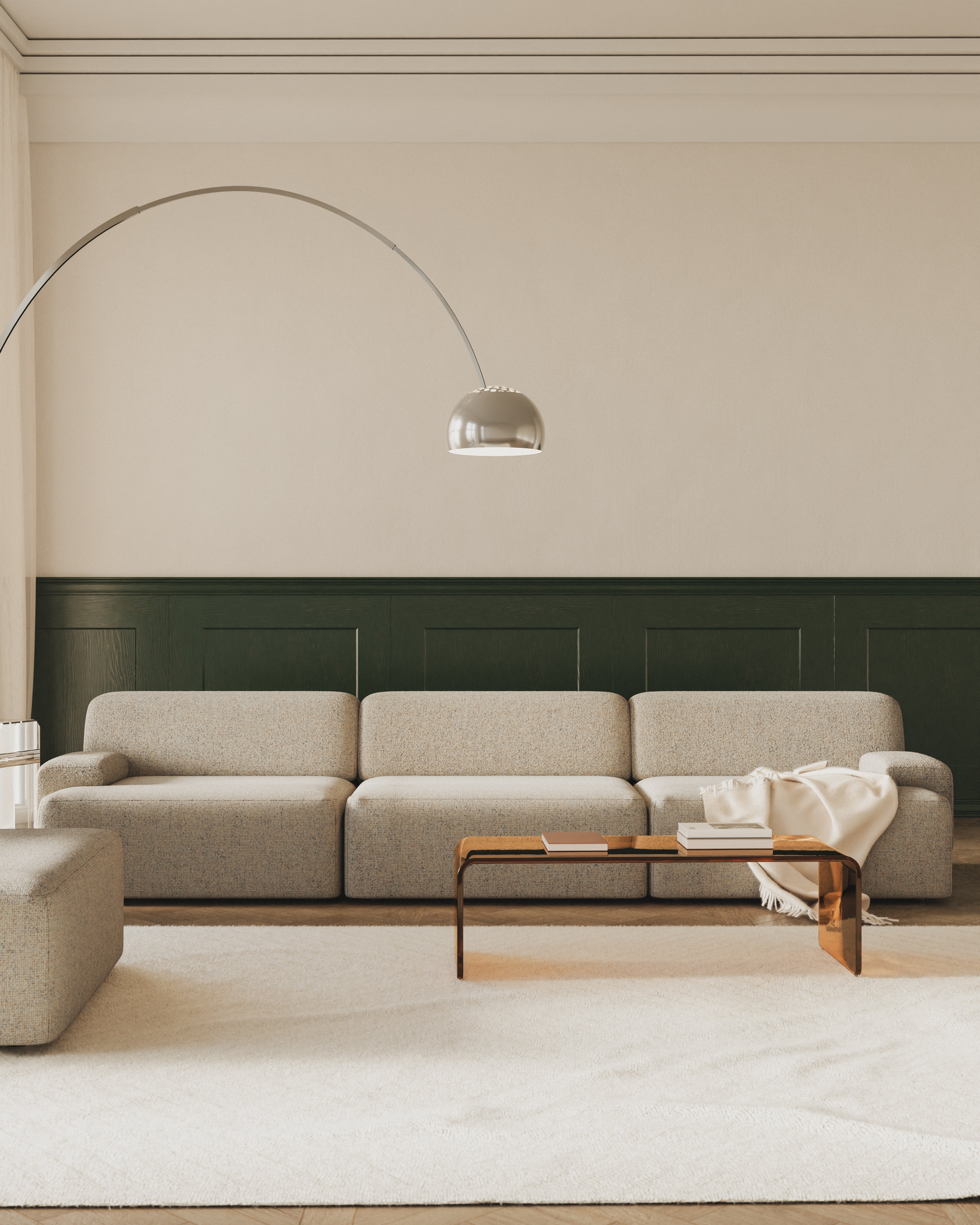 Modular 3-Seater Sofa UMI Beige