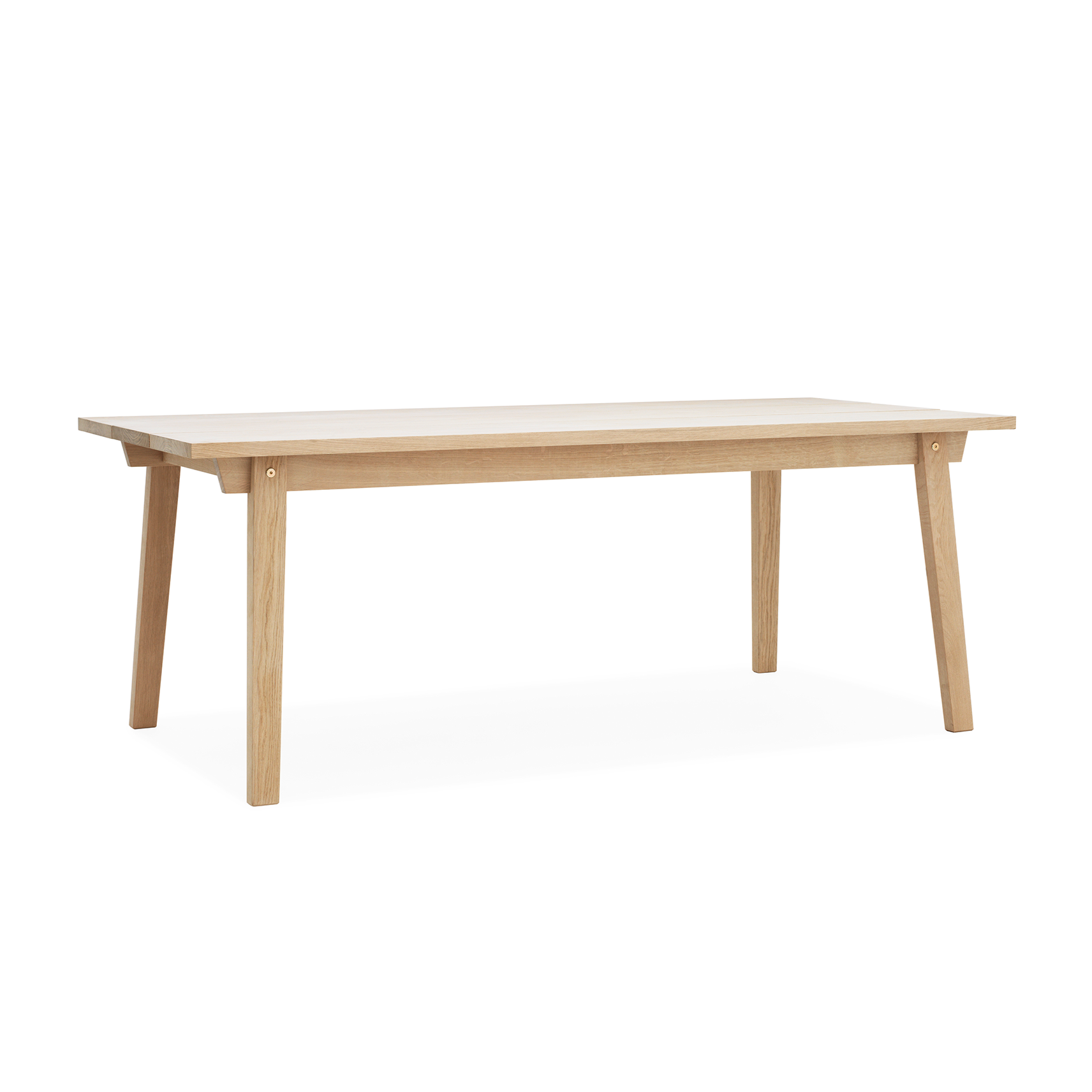 Slice table oak veneer
