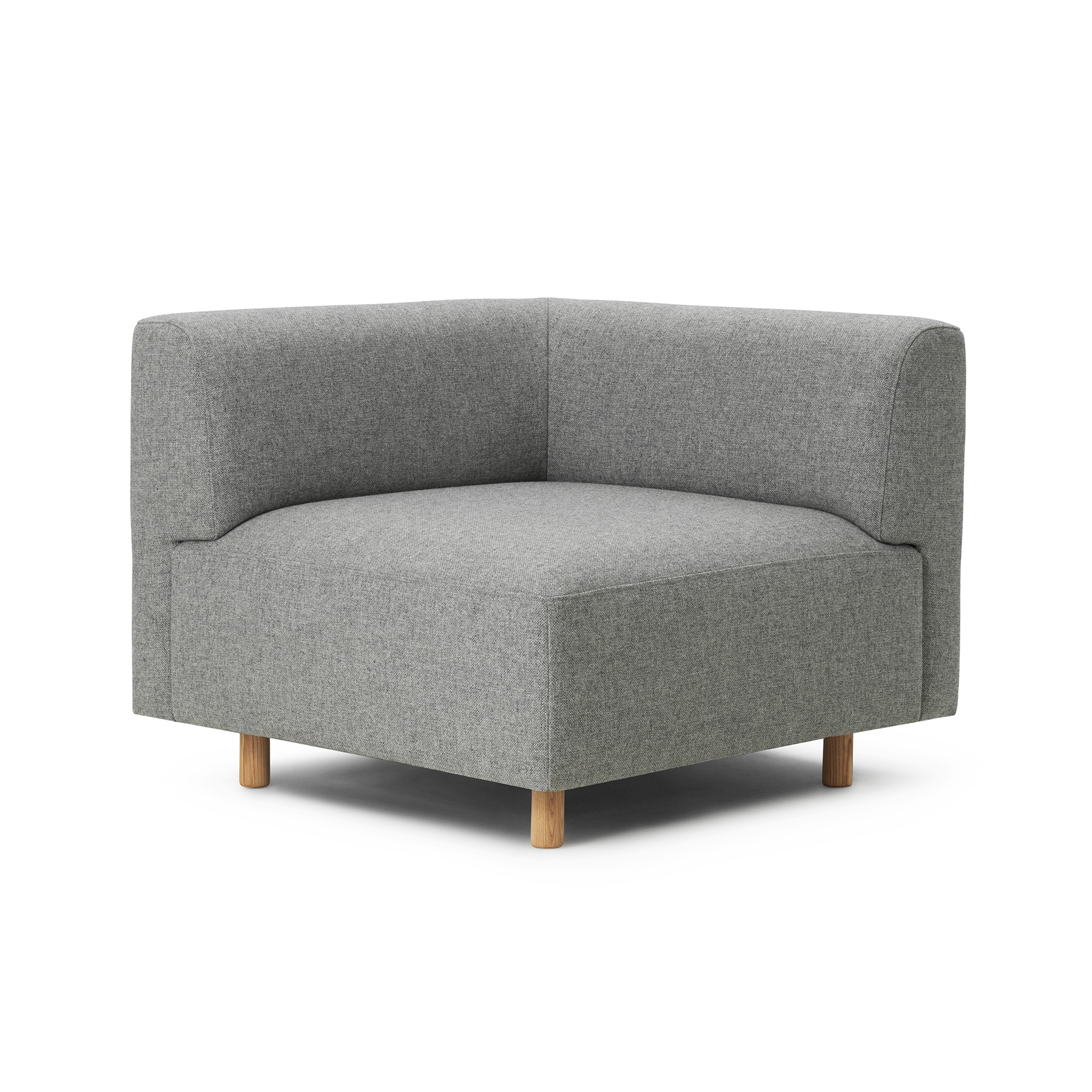 Wiederholen Sie das modulare Sofa - gepolstertes Eckelement