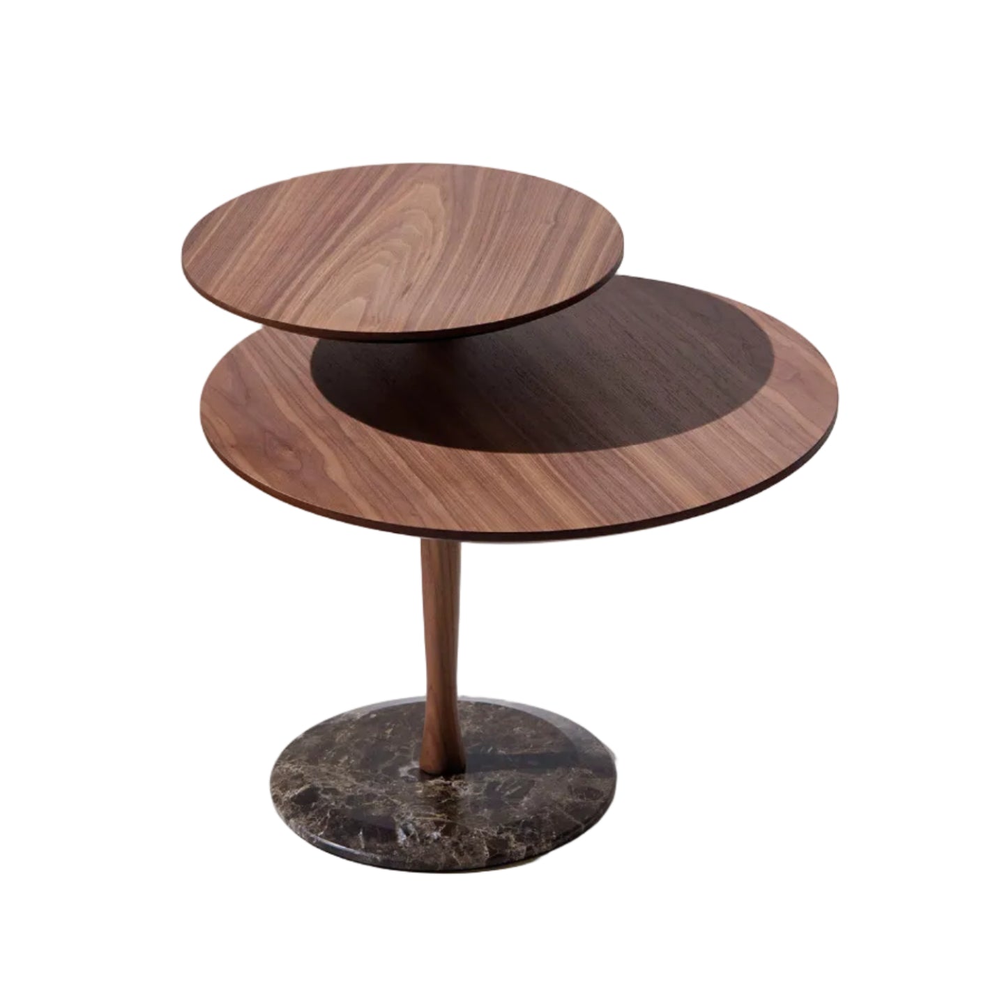 Kaffeetisch VAIVEN Holz mit Marmor
