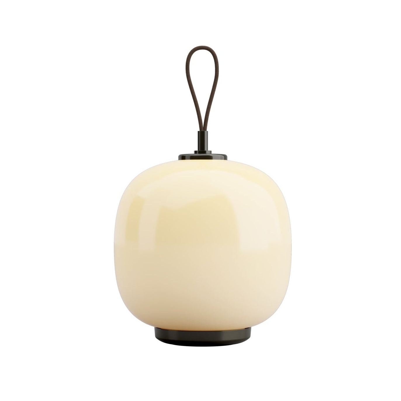 Portable lamp VL 45 pale yellow with black base