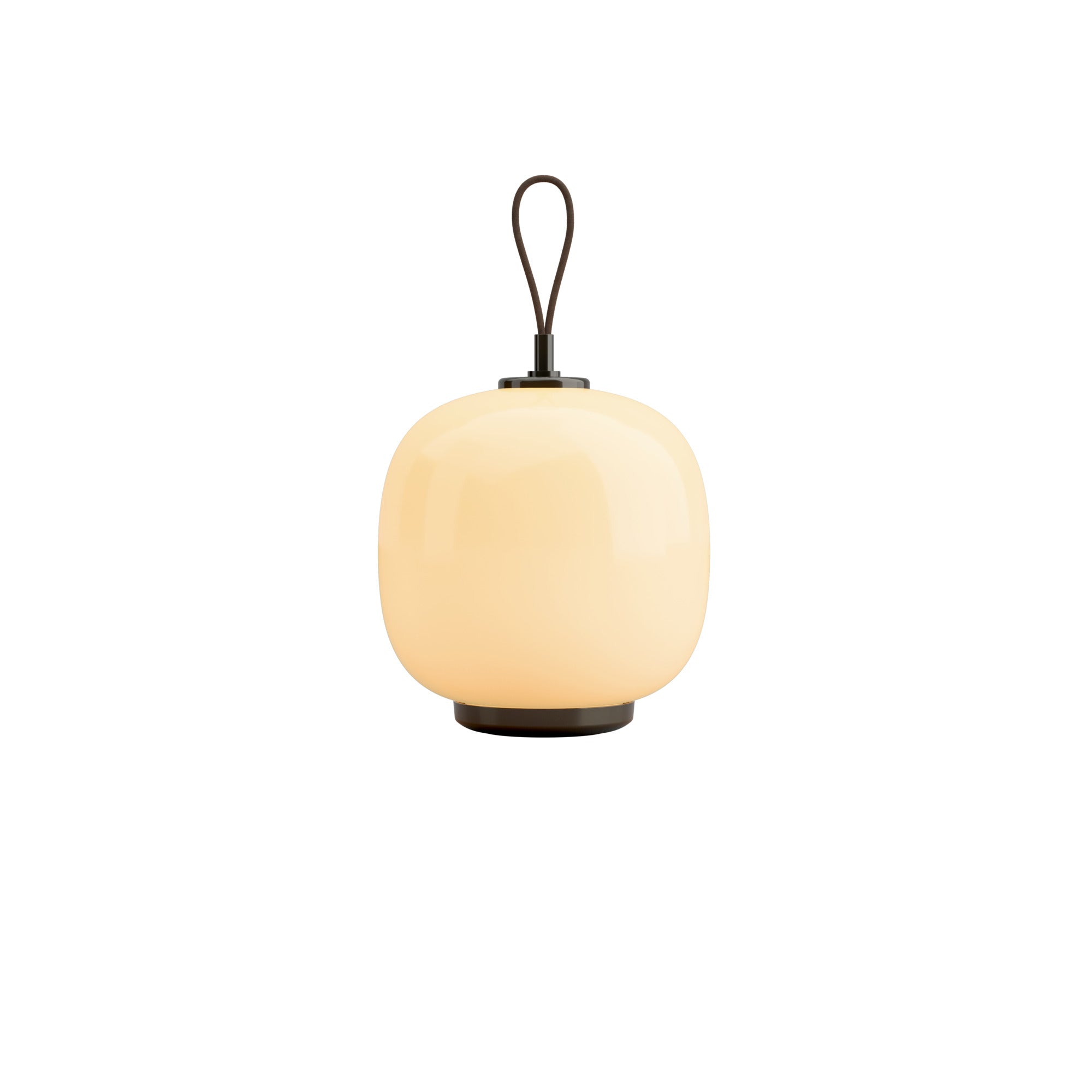 Portable lamp VL 45 pale yellow with black base