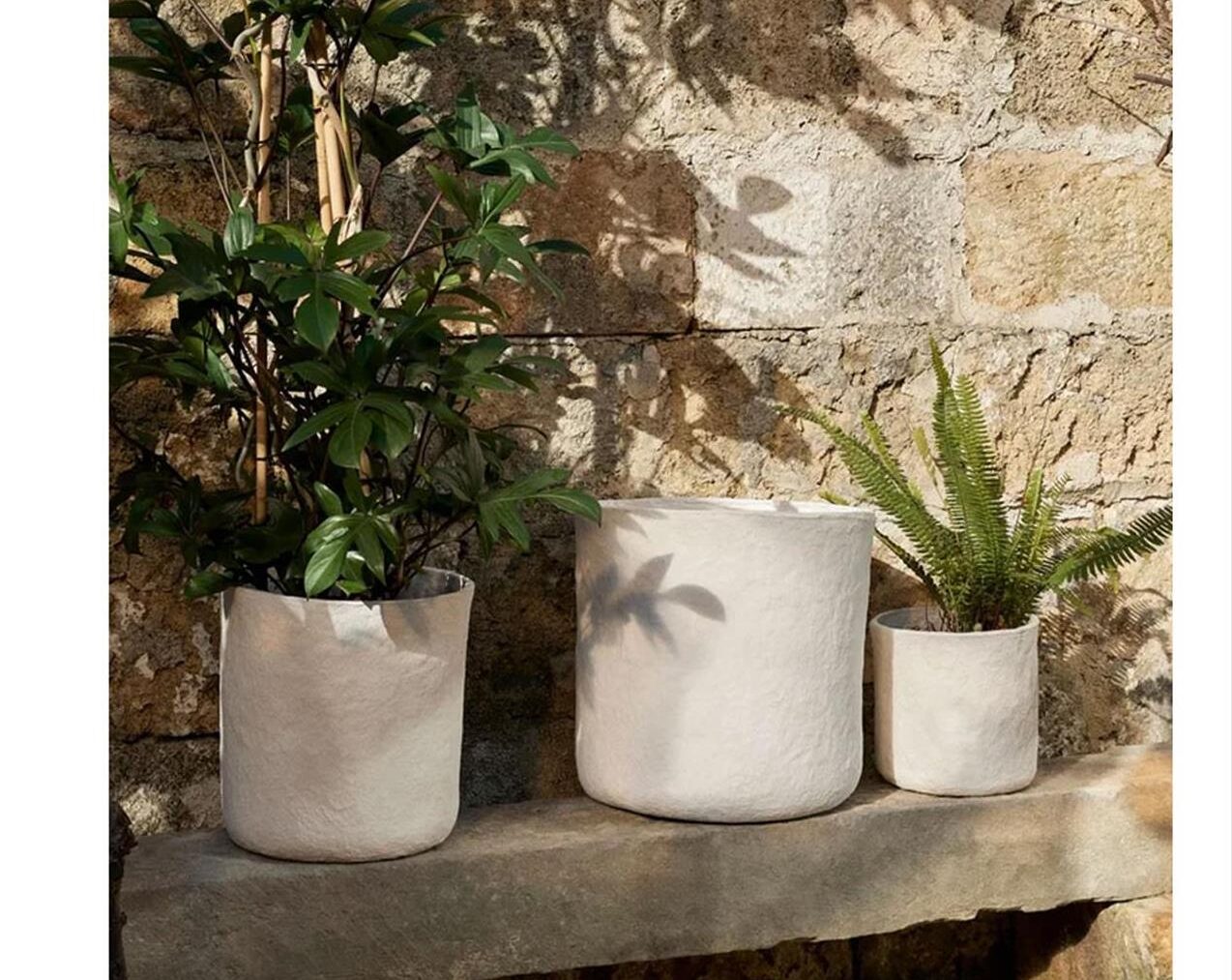 VARY White Basket Set