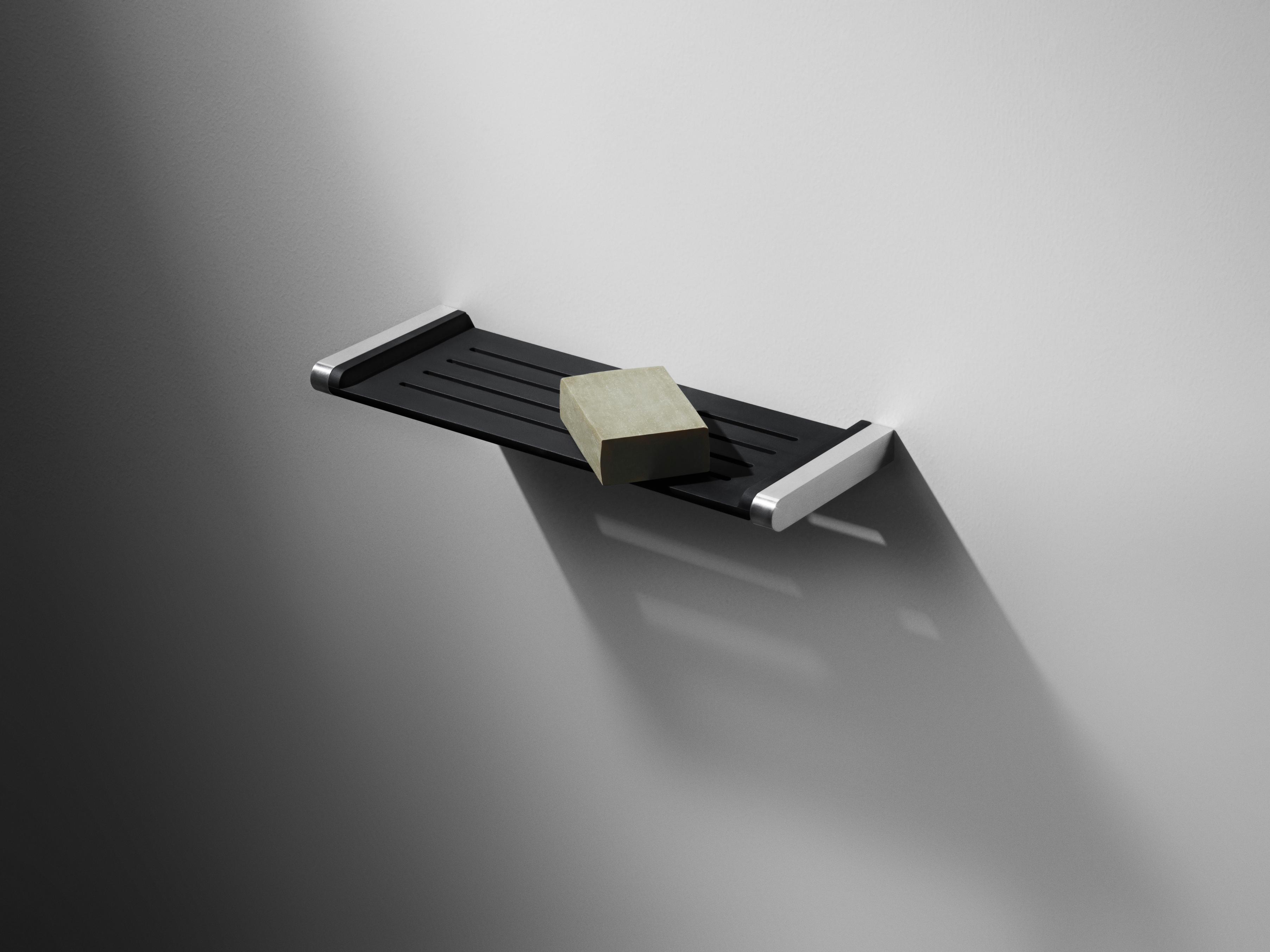 Wandregal VIPP Badezimmer schwarz