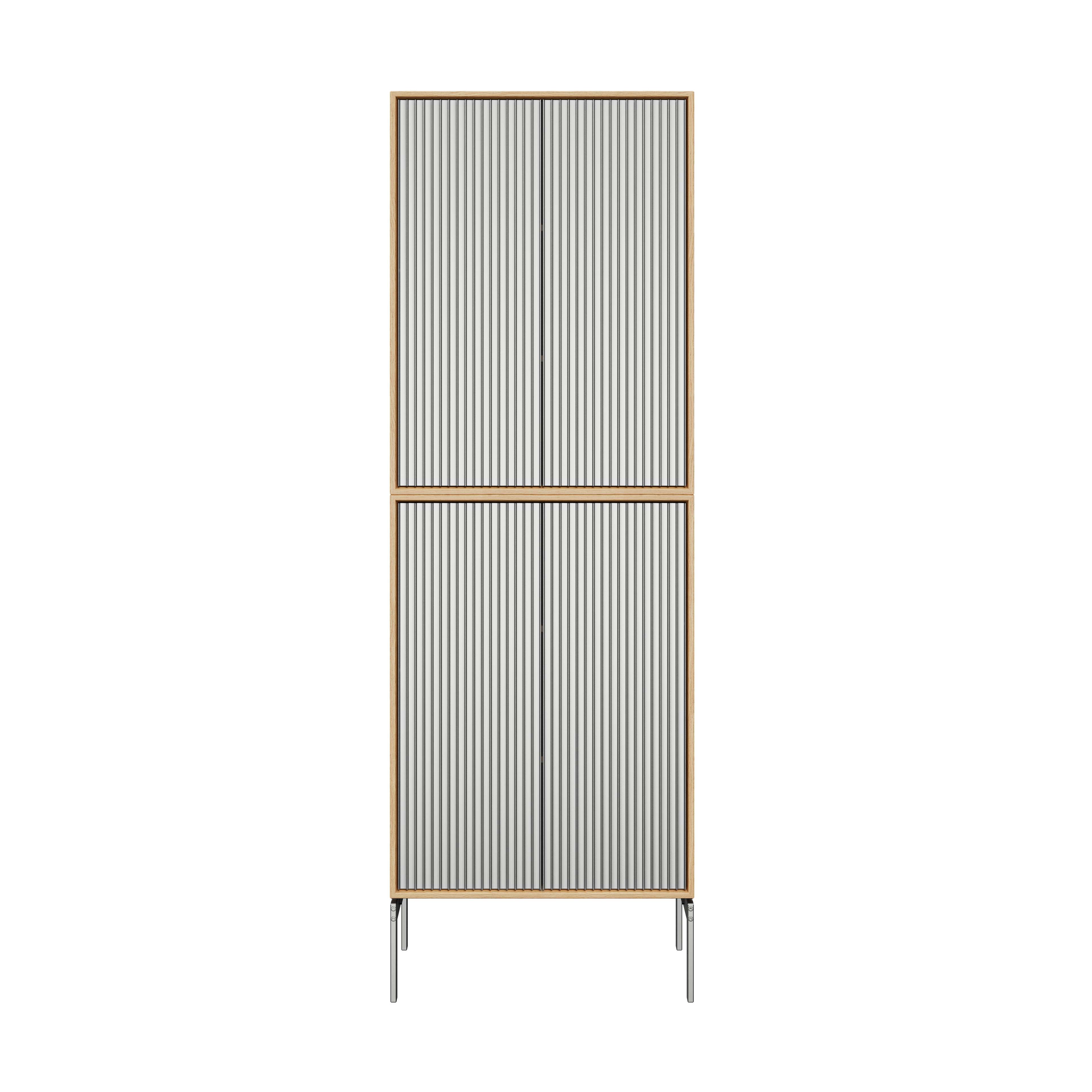 Eiche Furnier H4 Schrank