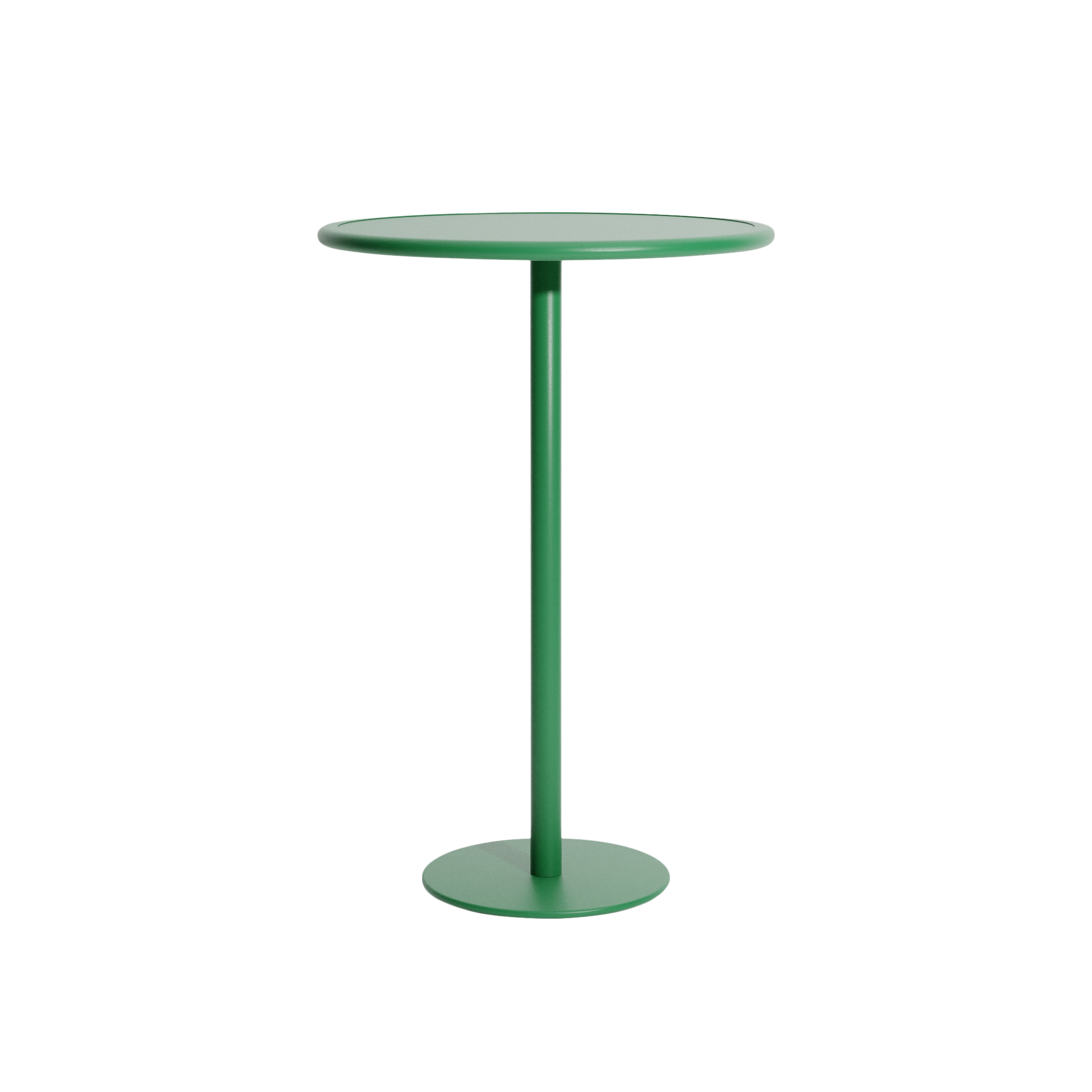 Runder Gartentisch WEEK-END in tiefem Grün