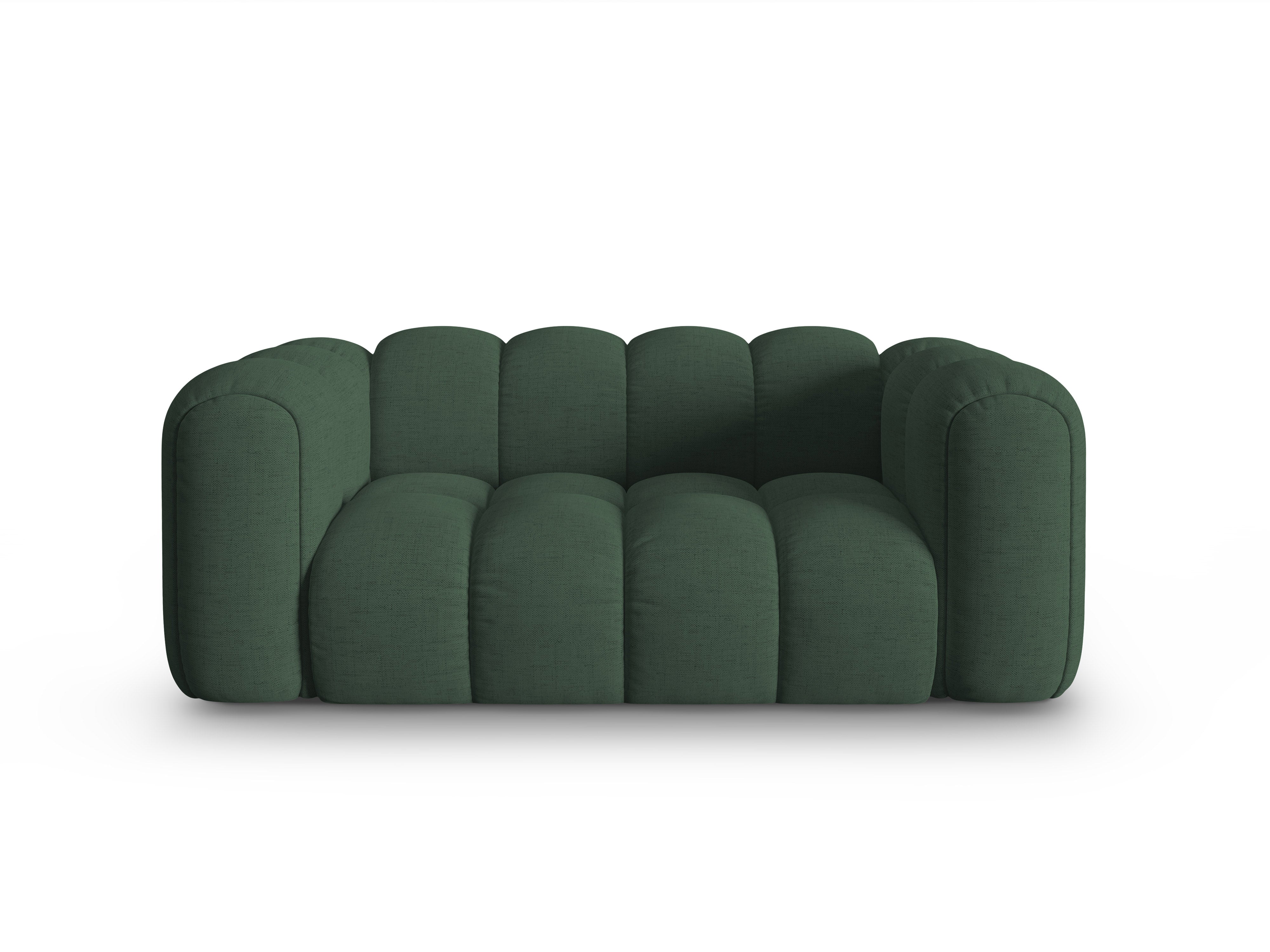 2-seater Sofa ASTRO sea green chenille