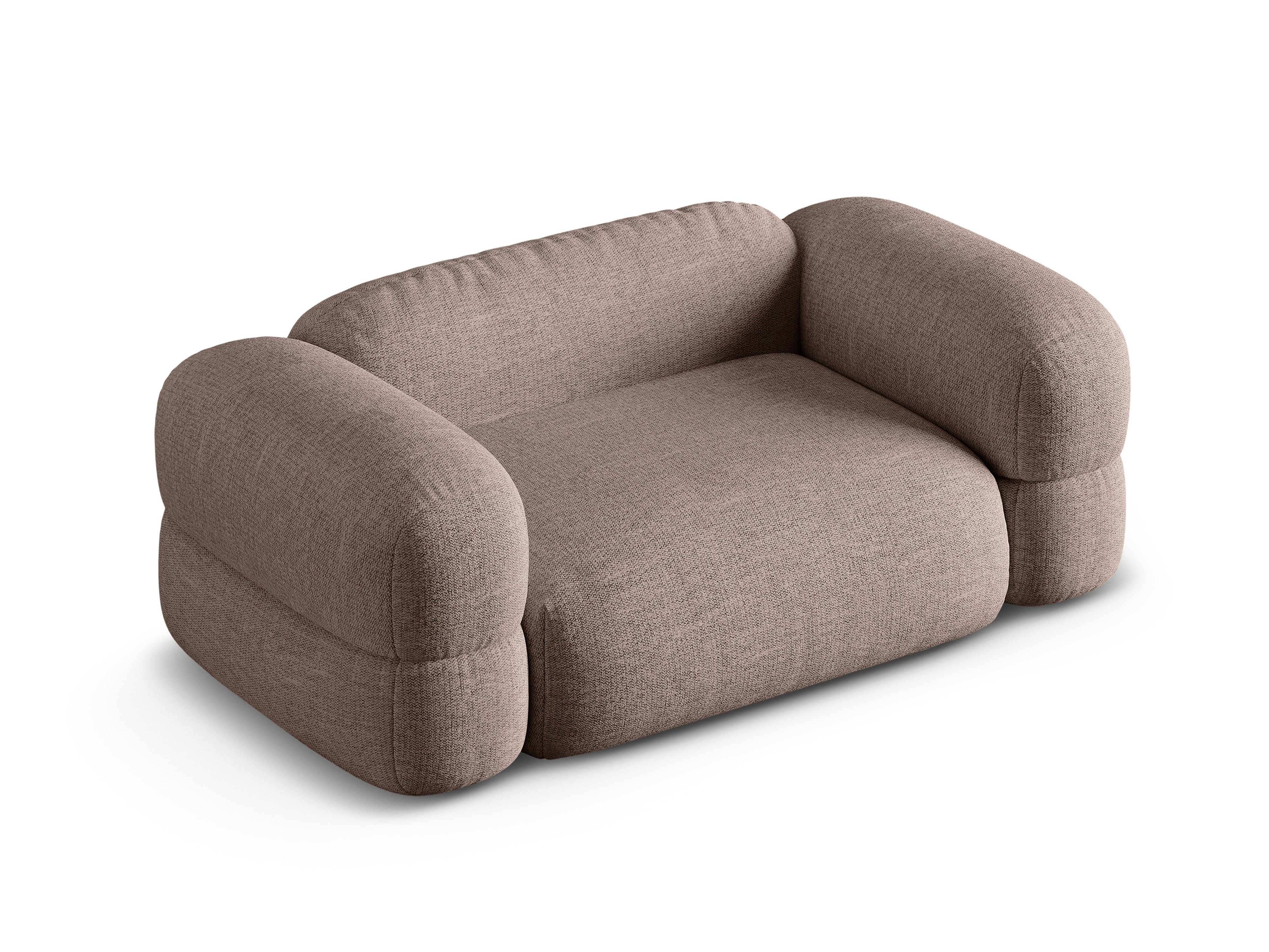 2-seater Sofa ROGER cappuccino chenille