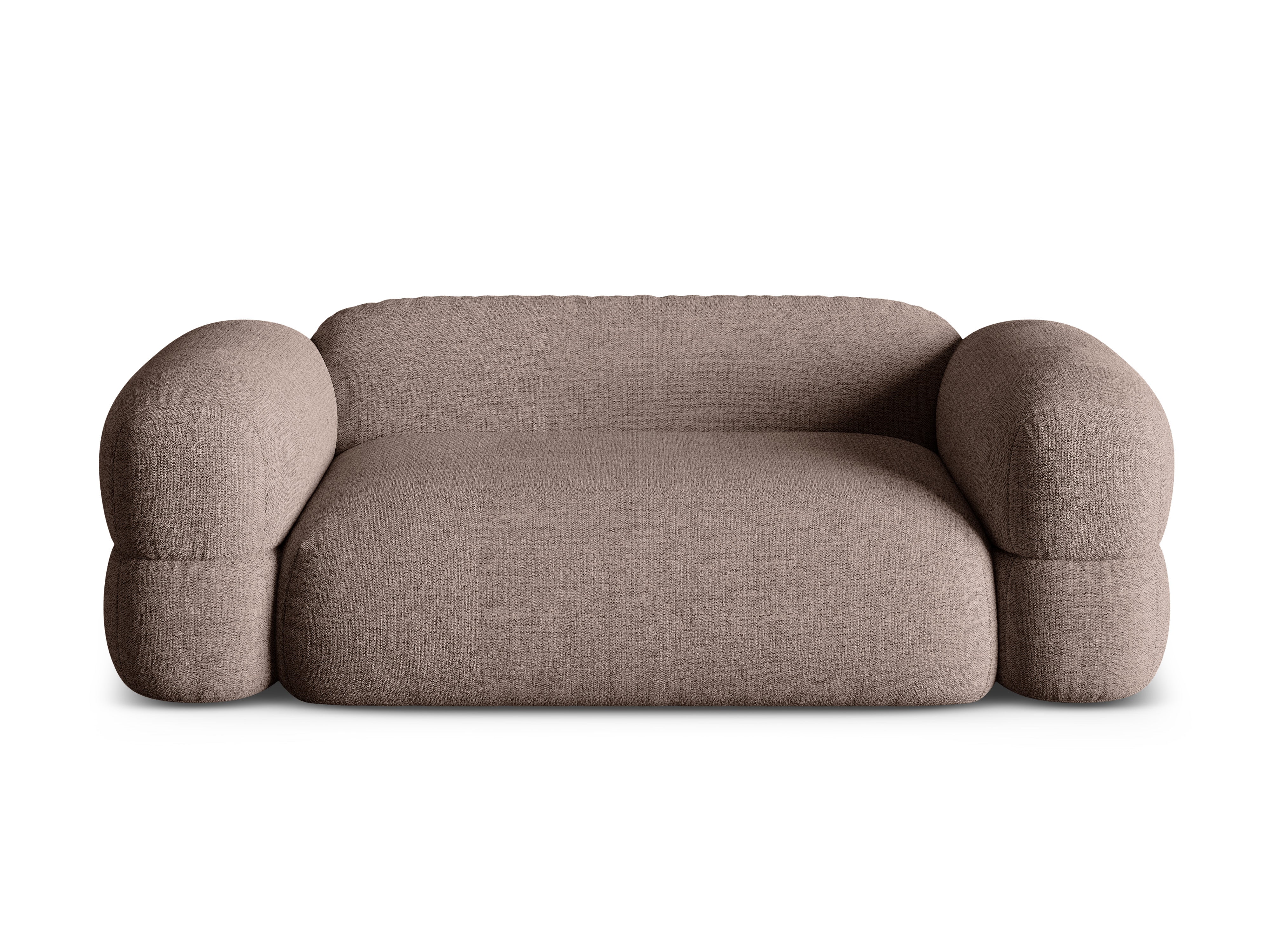 3-seater Sofa ROGER cappuccino chenille