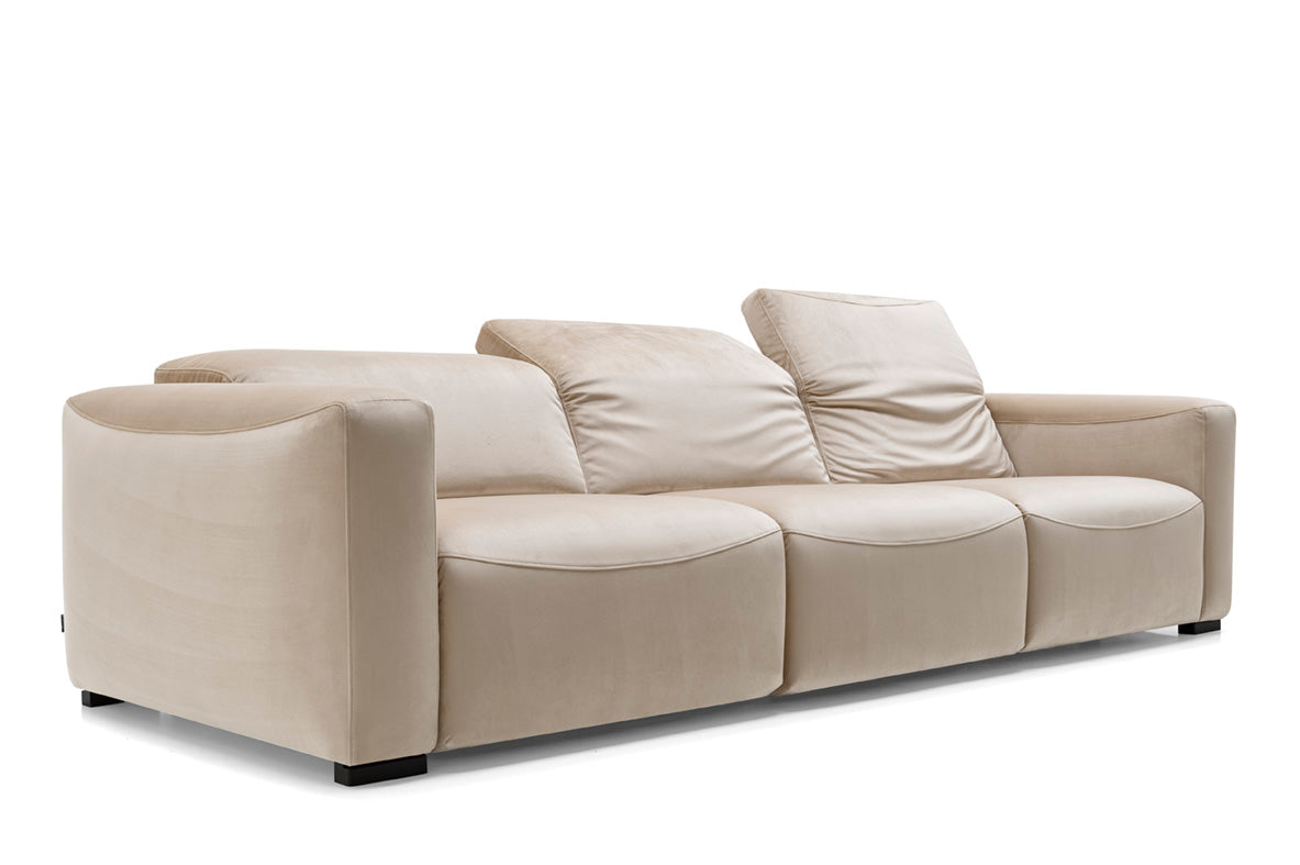 Sofa 3-sitzig WAVE gepolstert