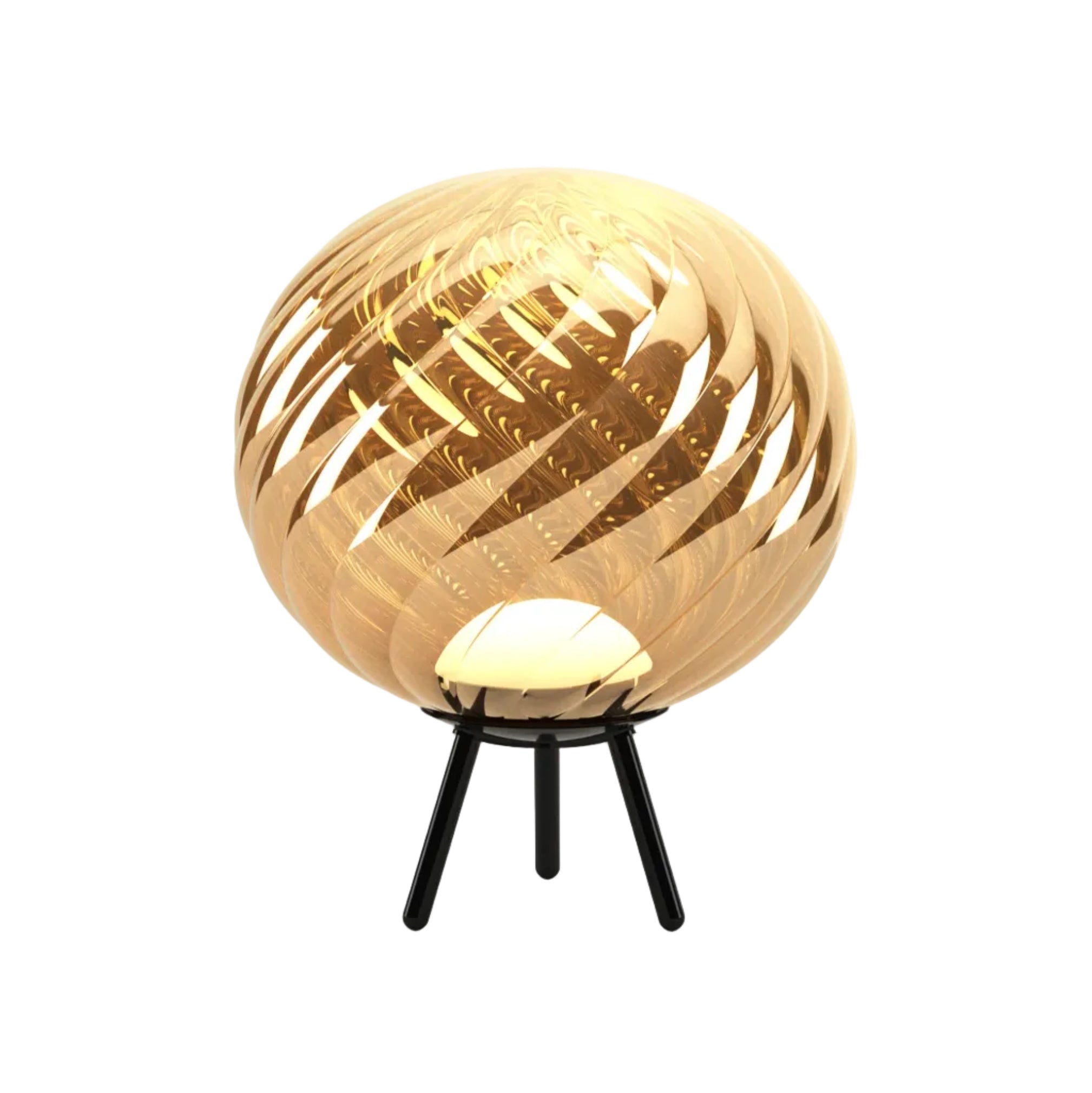 Portable Lamp WHIRL Gold