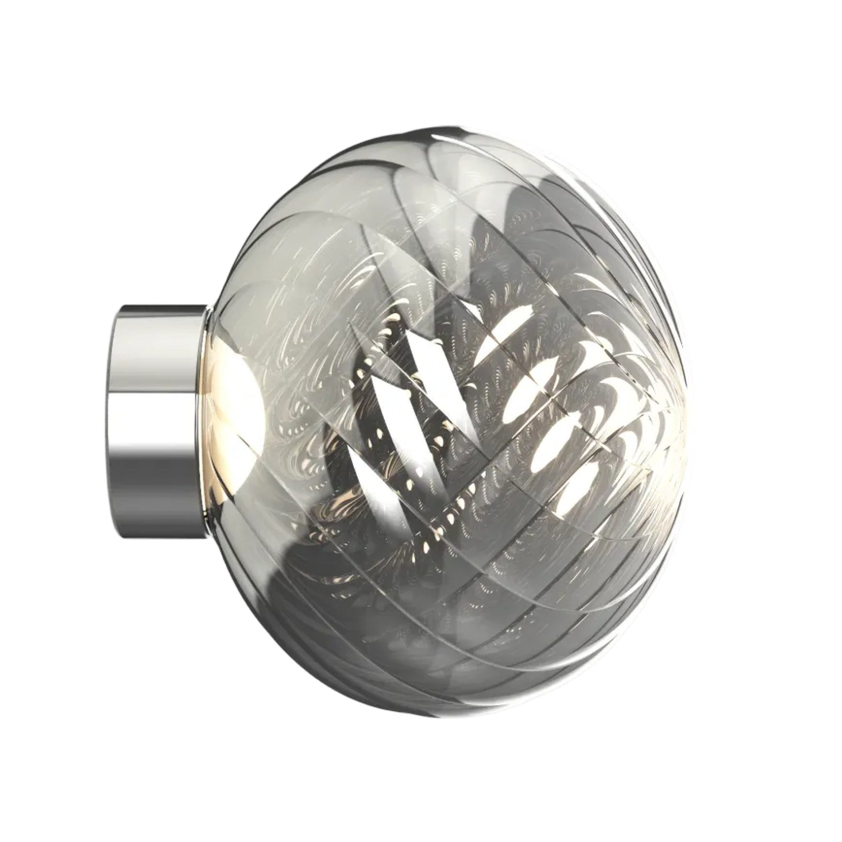 Wandlampe WHIRL silber