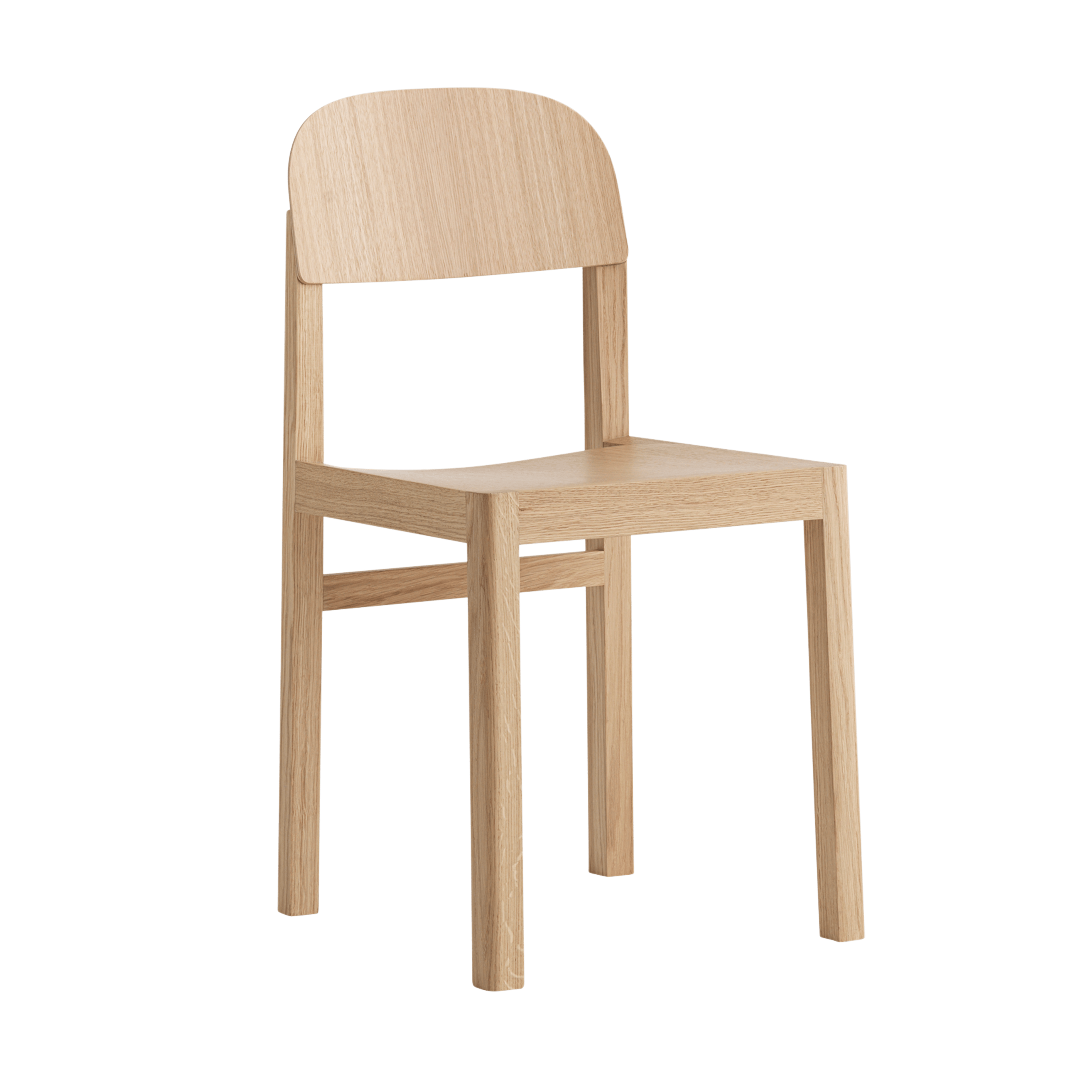 Stuhl WORKSHOP Furnier und Eichenholz