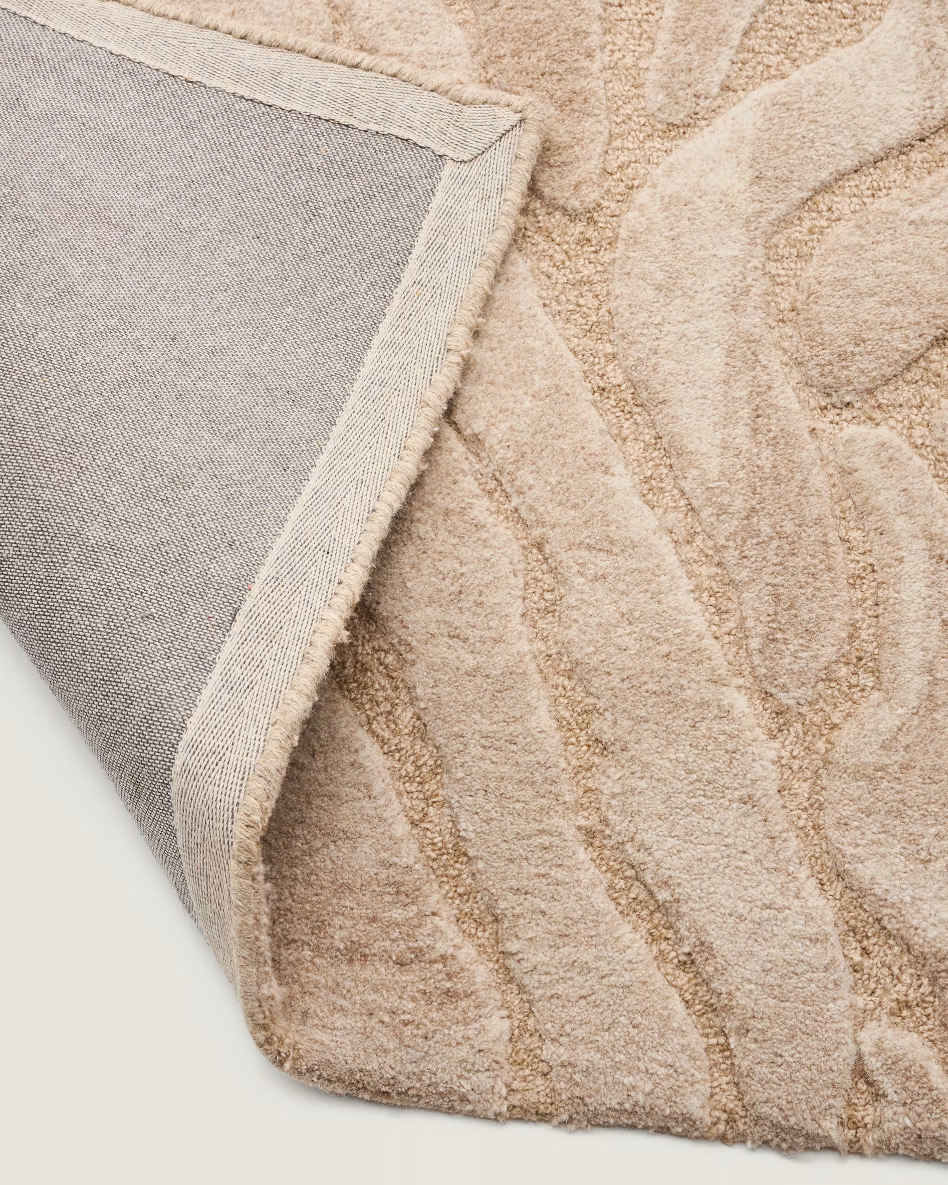 Jacquardteppich TRIBET beige