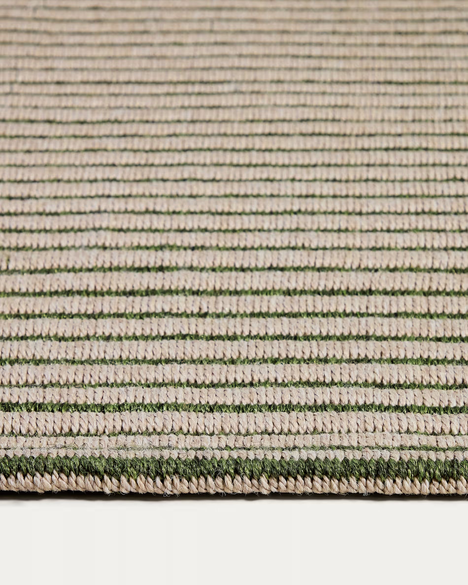 Außenteppich ARDELIA grün mit beige