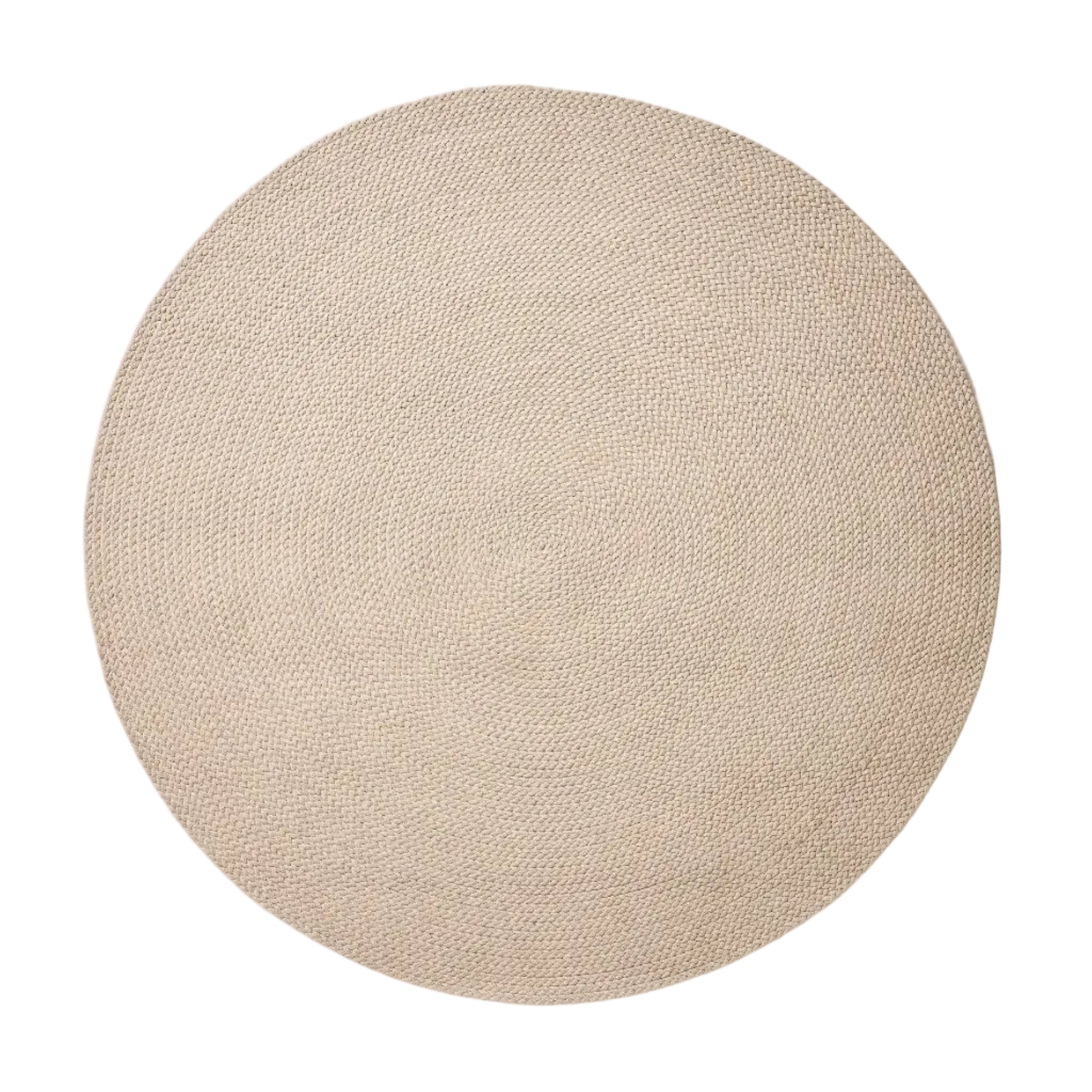 Beige Outdoor Round Rug DESPAS
