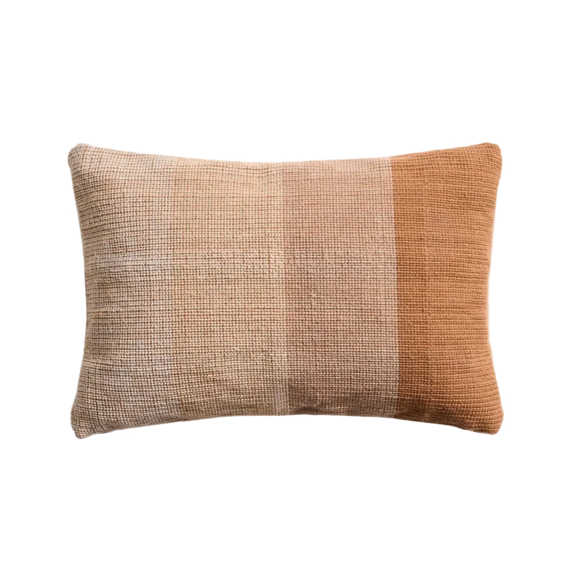 ADYS beige cushion cover with orange