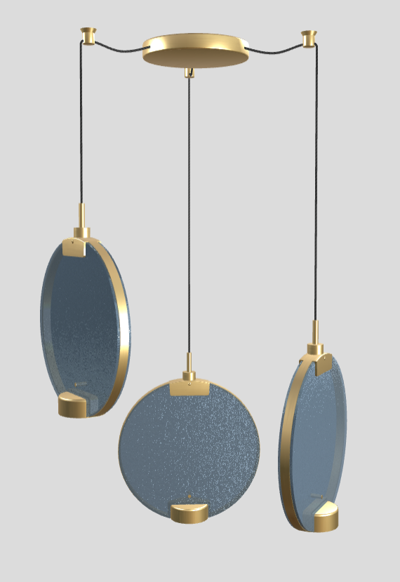 Personalisierte Pendelleuchte HORO S3