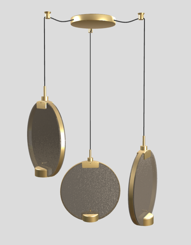 Personalisierte Pendelleuchte HORO S3