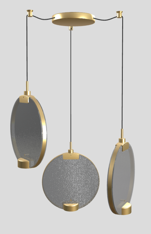 Personalisierte Pendelleuchte HORO S3