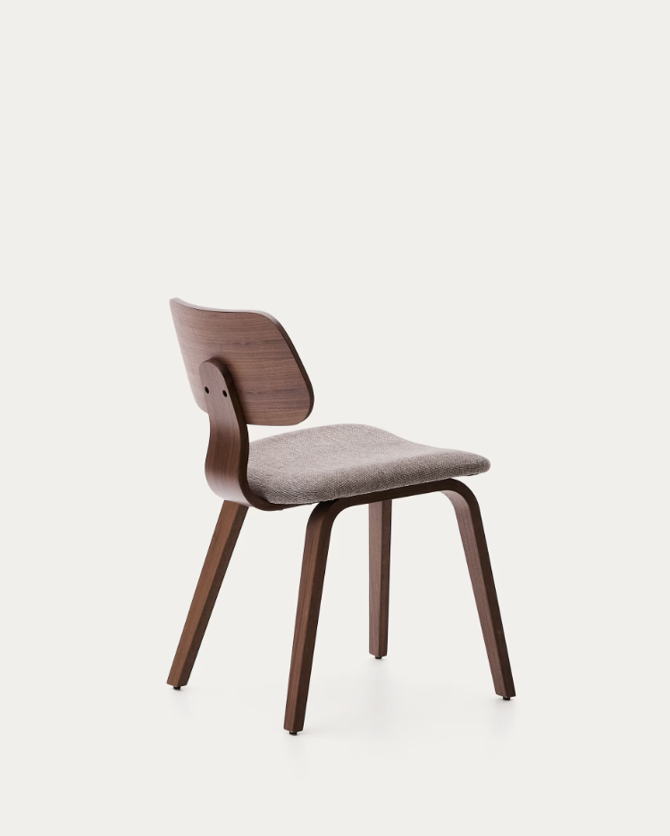 Upholstered chair Gena Walnut Veneer