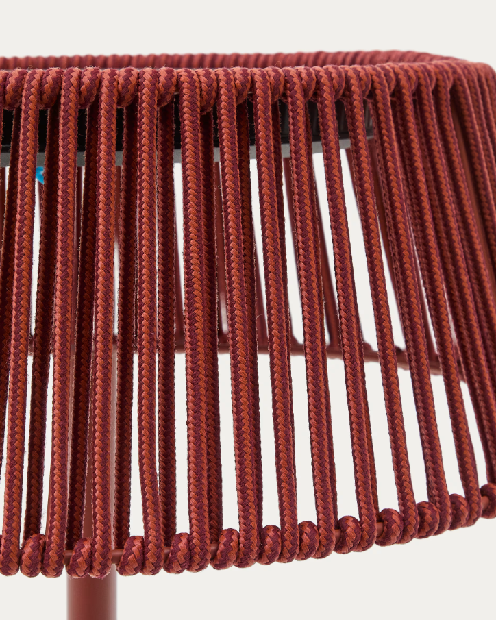 Außenstehlampe Aldet Lina in Terrakotta