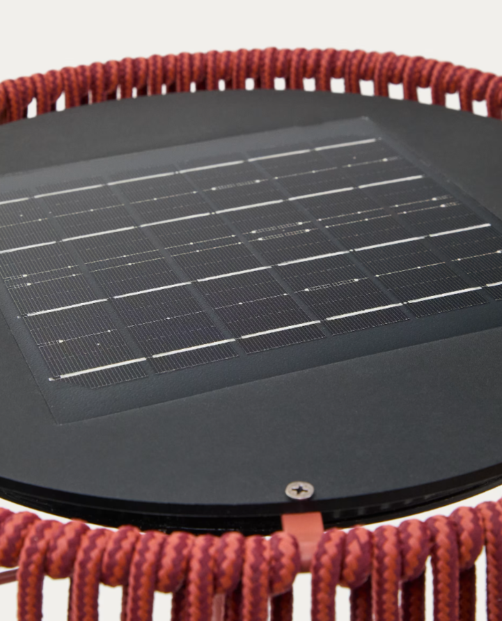 Außenstehlampe Aldet Lina in Terrakotta