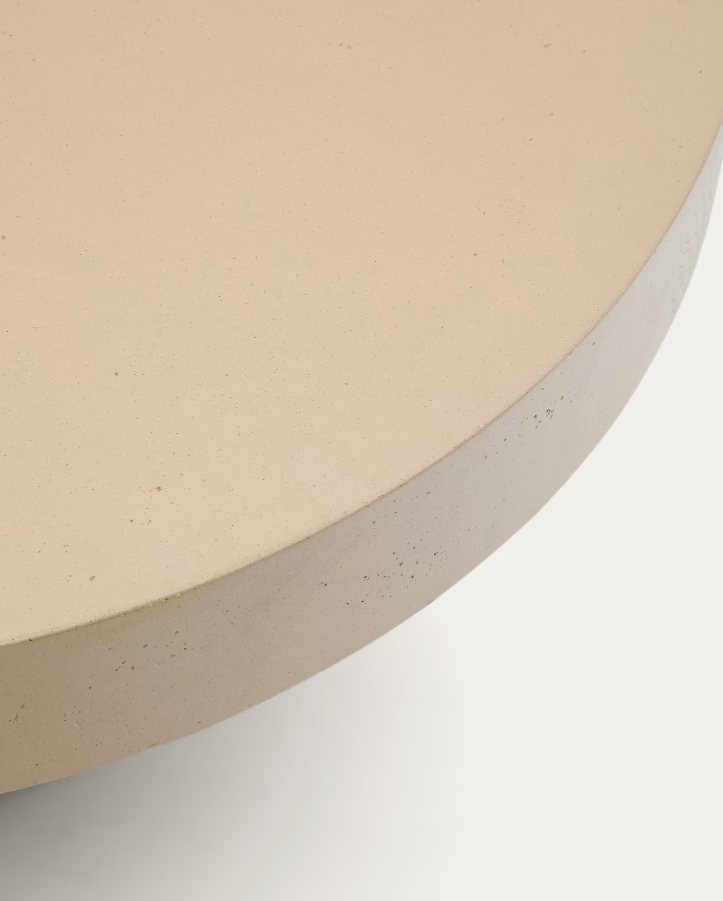 Aigablava Couchtisch beige Zement
