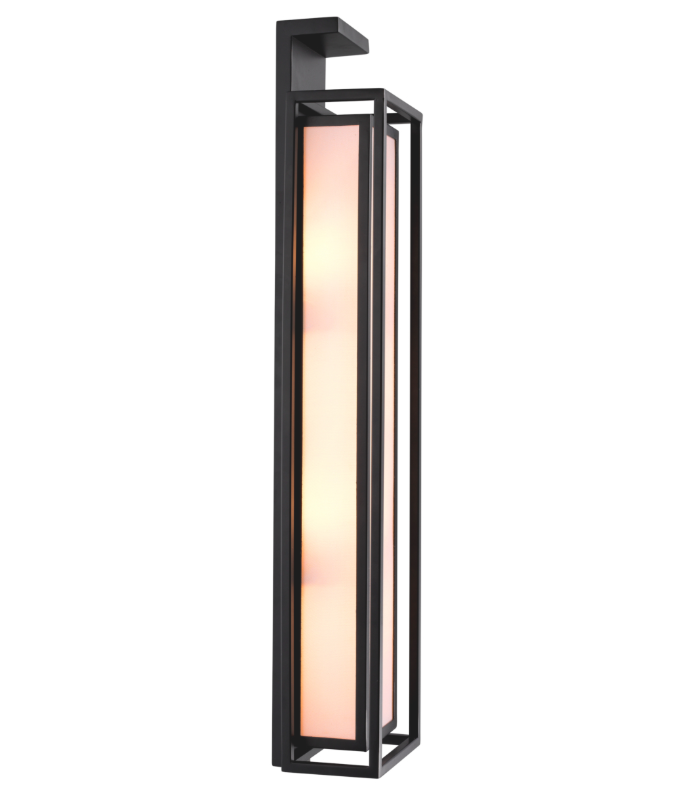 Gegen schwarze Wandlampe