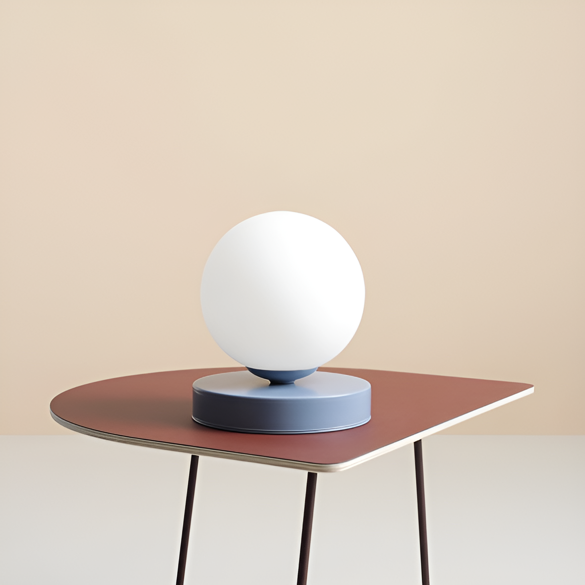 BALL Tischleuchte blau