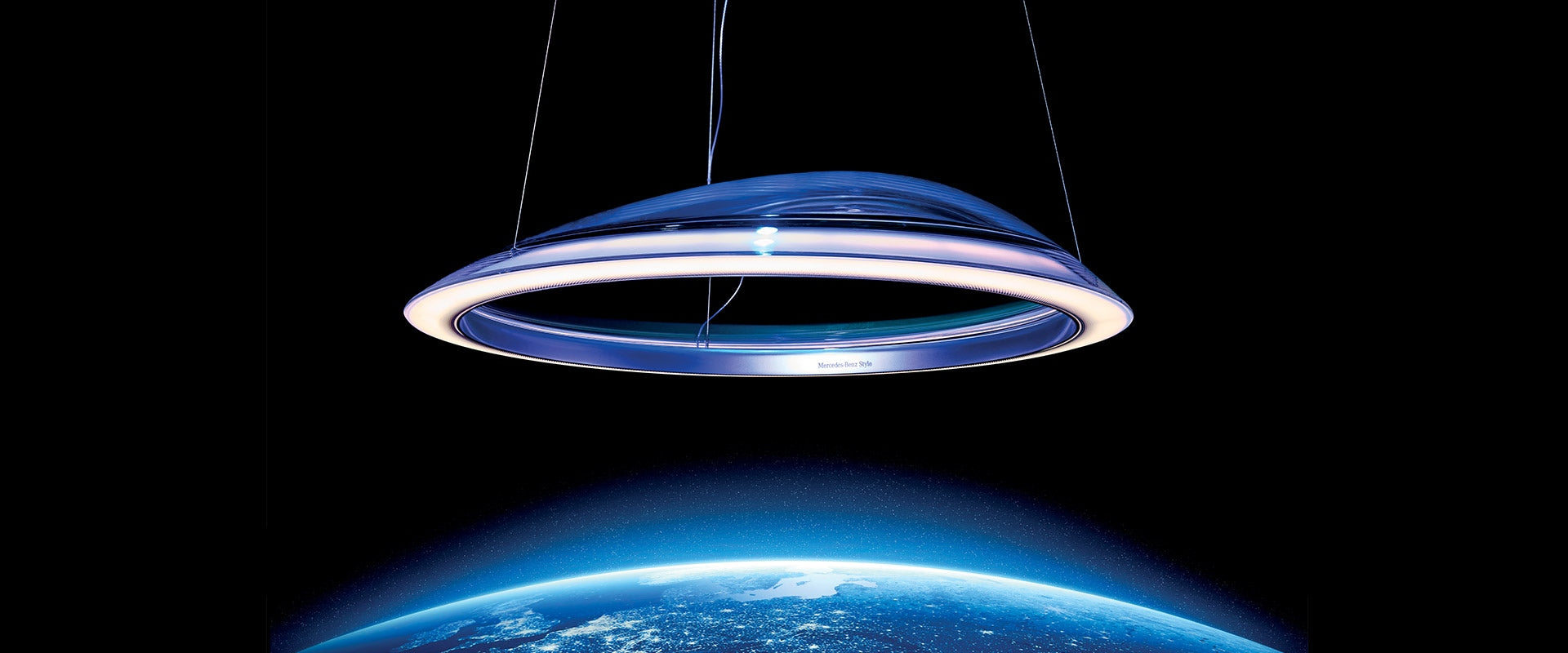 Transparente Pendelleuchte AMELUNA