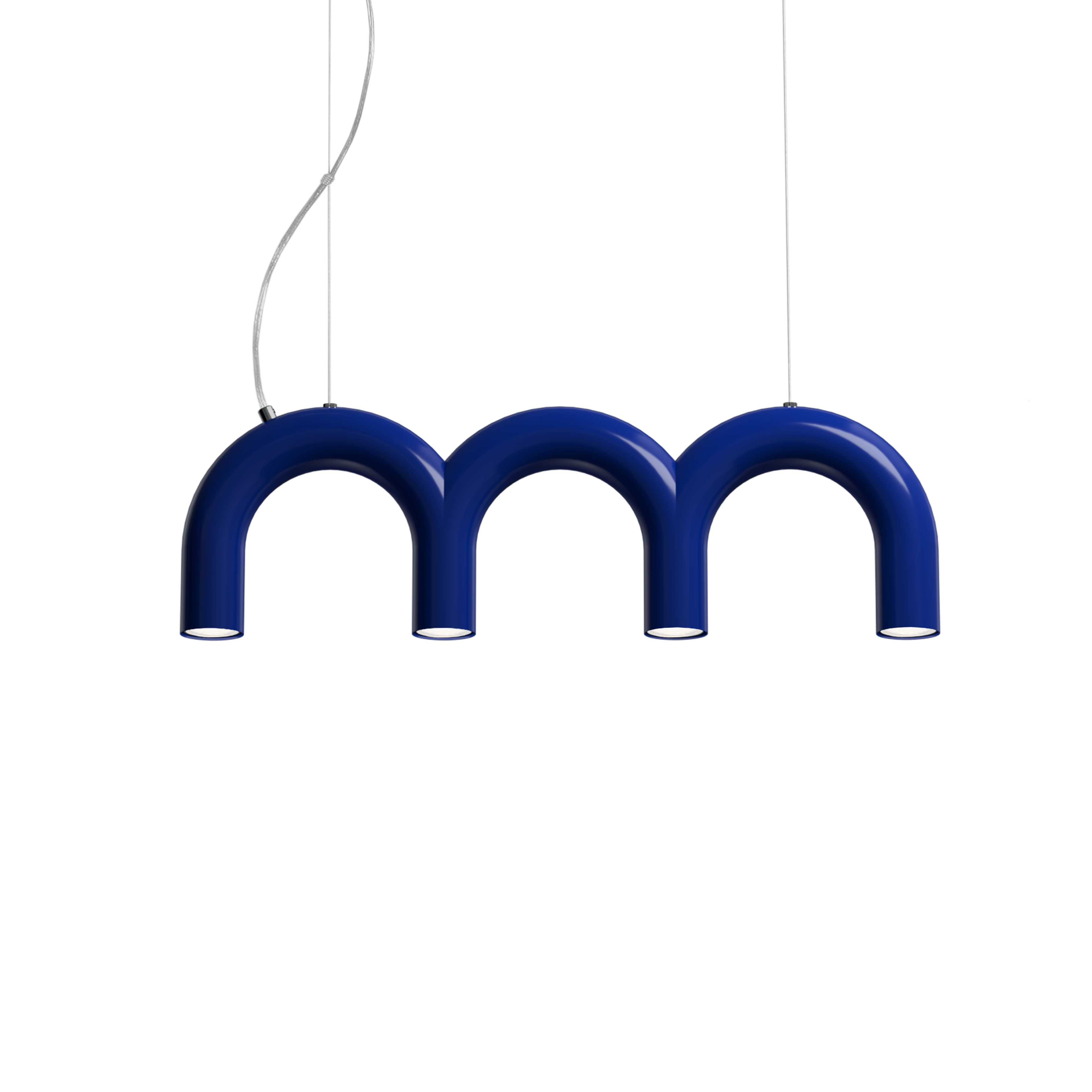 Pendelleuchte ARCH TRIPLETTE blau