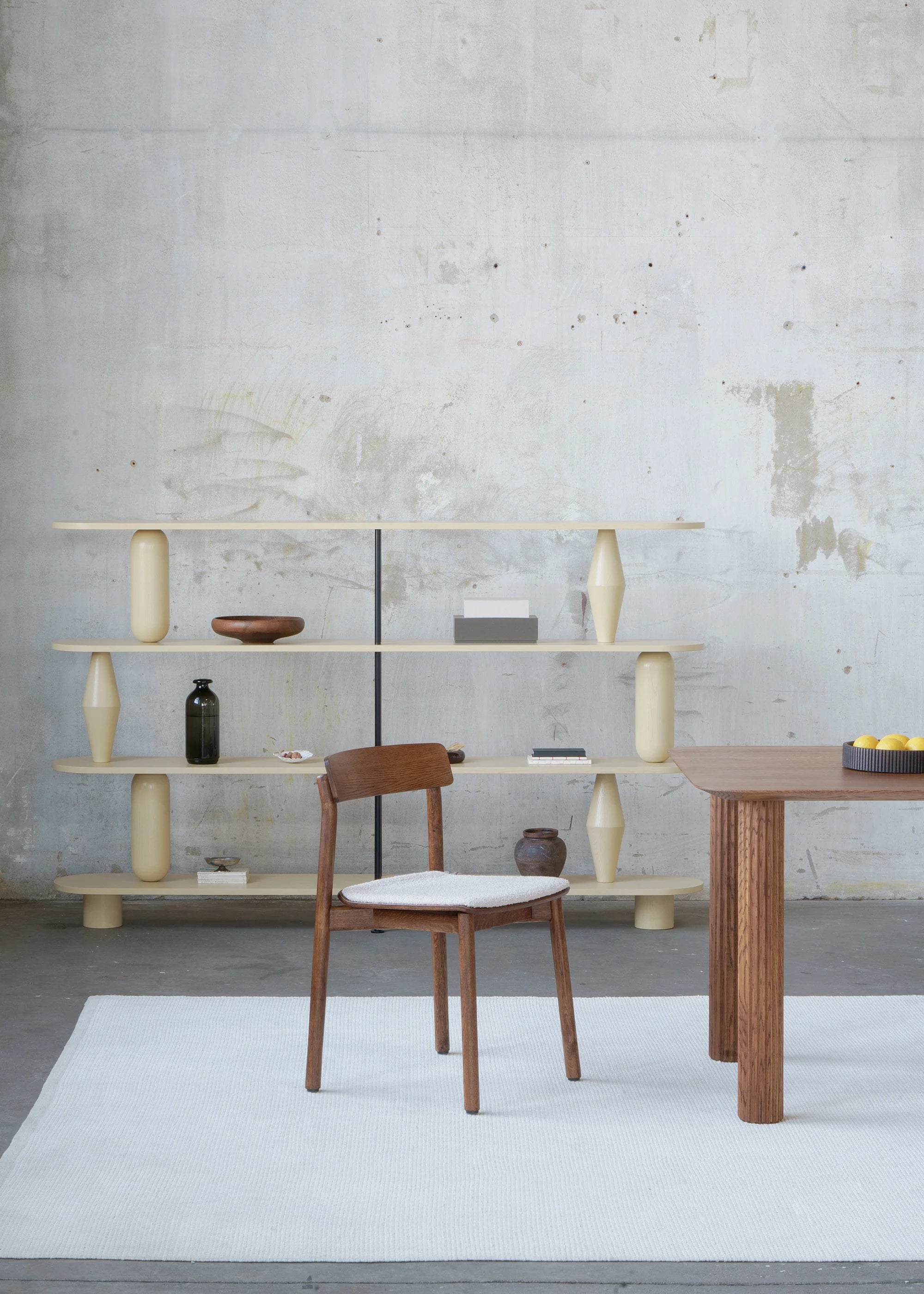 ARCHE SOFT Chair Dark Oak Wood