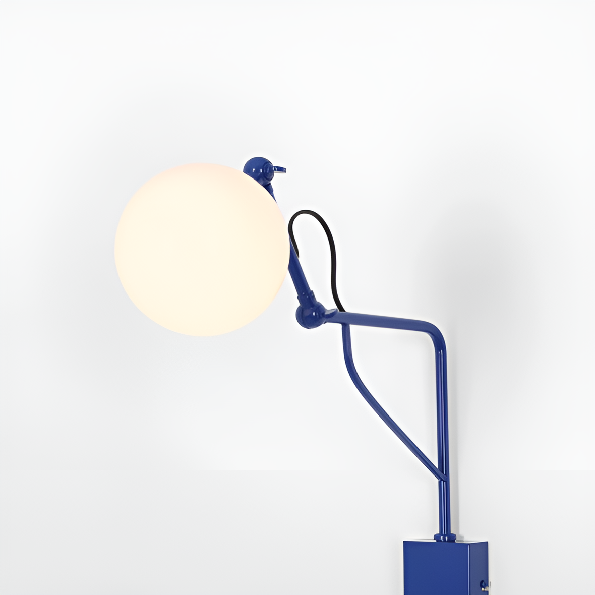 Wandlampe mit verstellbarem Arm SOHO COBALT blau