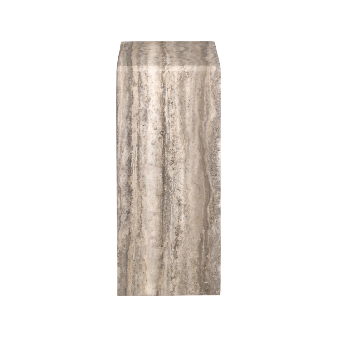 Beistelltisch DULCE grau-beige Marmor