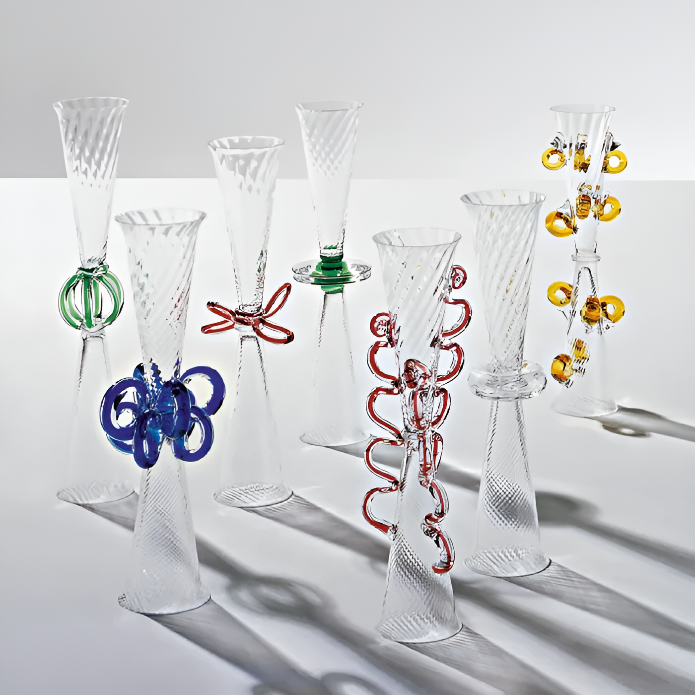 Bibi vase and inflatable glass