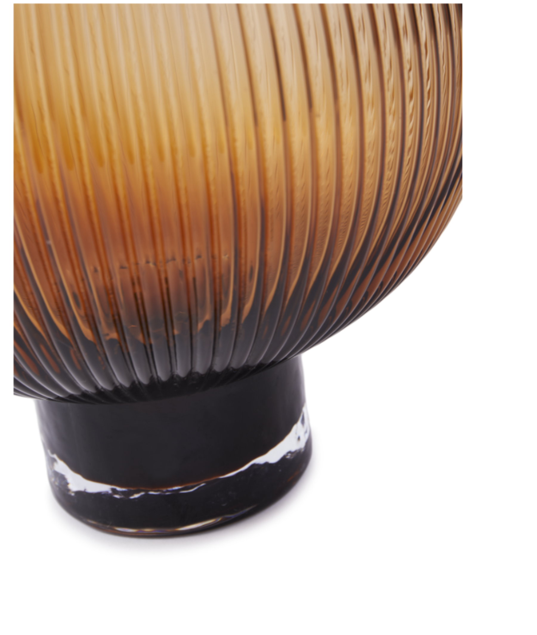 HOT AIR BALLOON Vase dunkelbraun