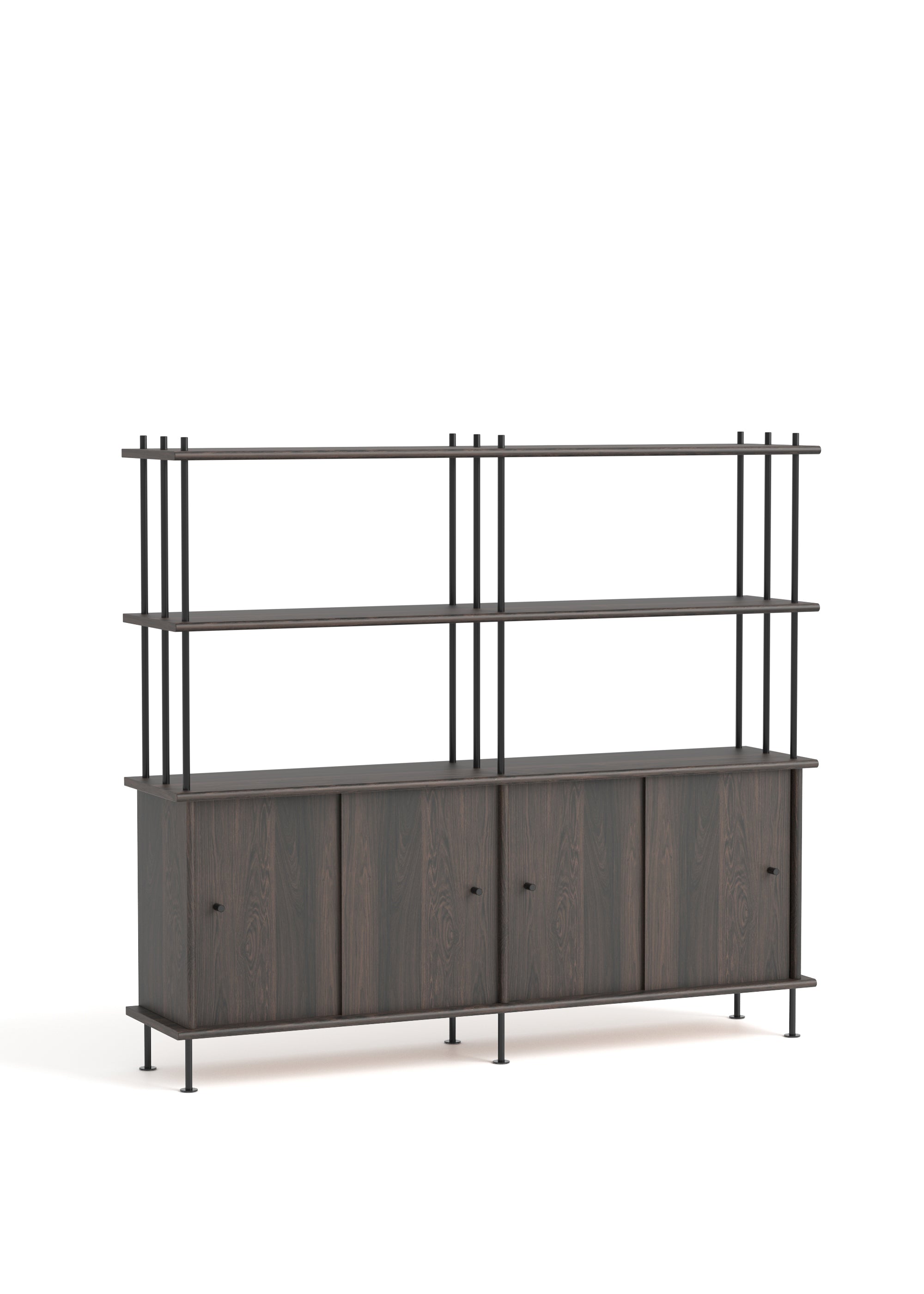 BAVA 160 Cabinet in Ebony Oak Wood