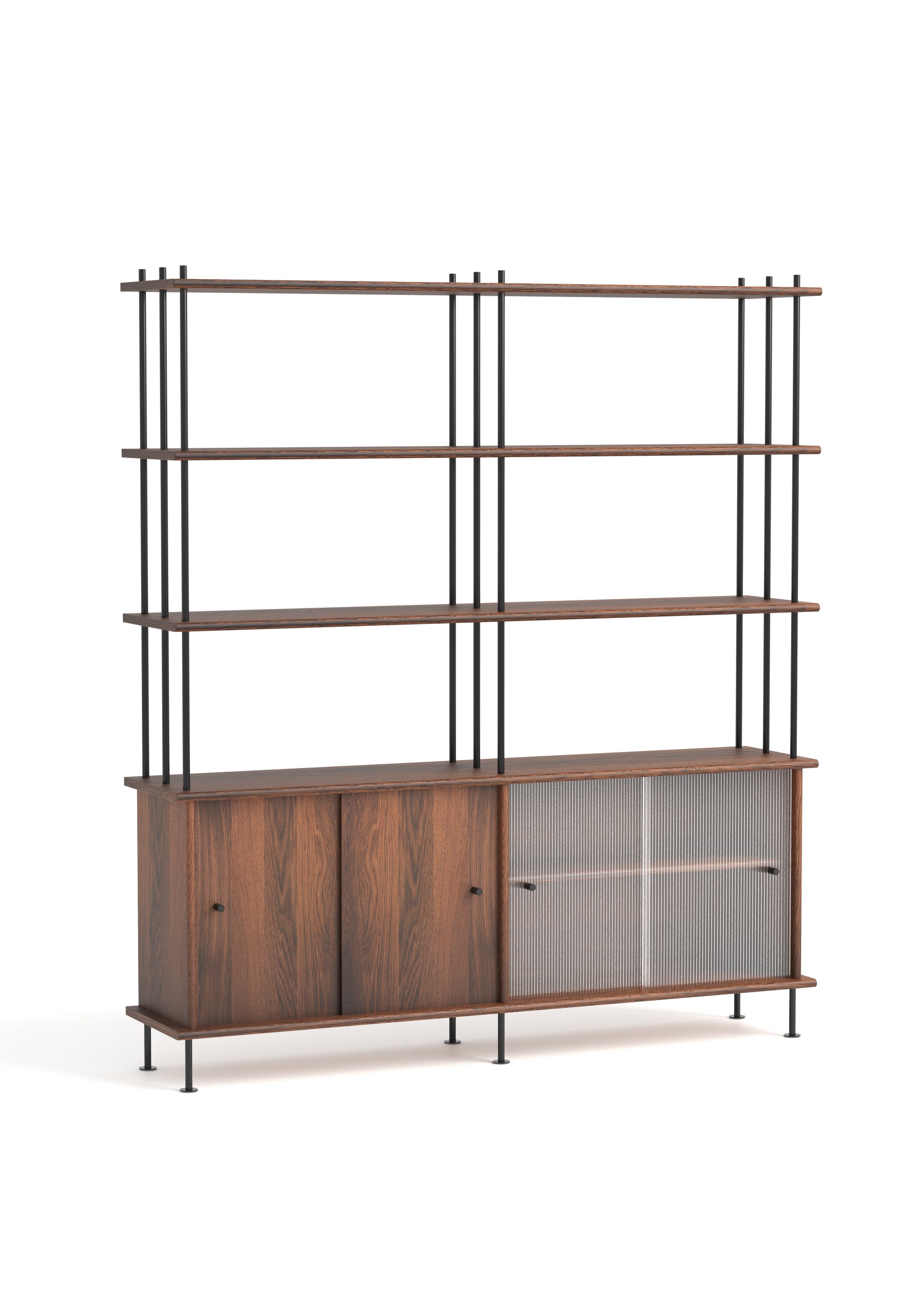 BAVA Cabinet 160 Dark Oak Wood