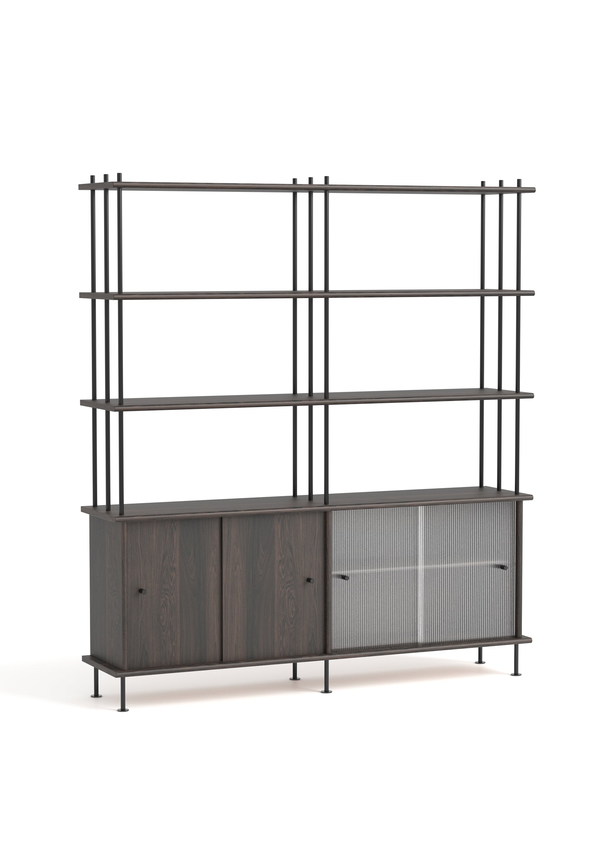 BAVA 160 Cabinet in Ebony Oak Wood