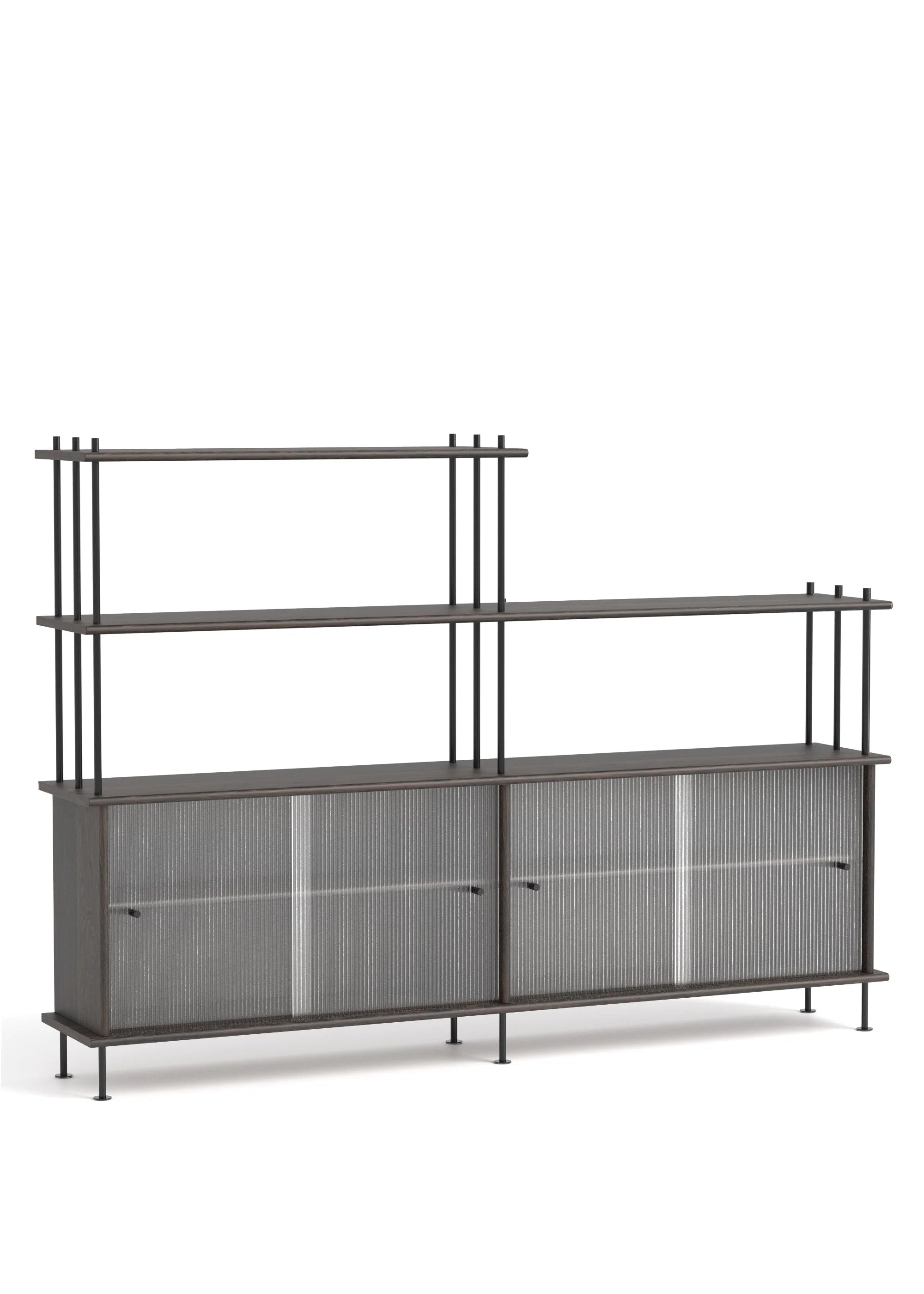 BAVA 200 Cabinet in Ebony Oak Wood