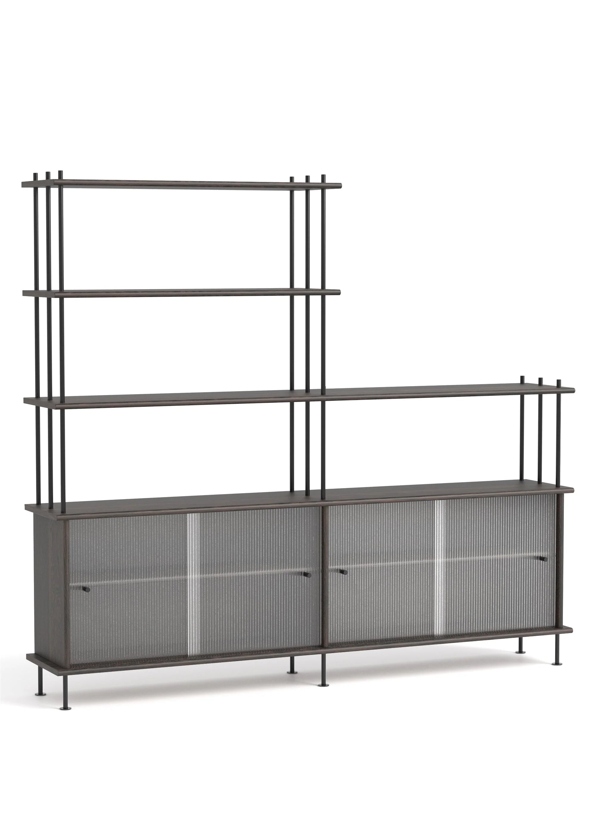 BAVA 200 Cabinet in Ebony Oak Wood