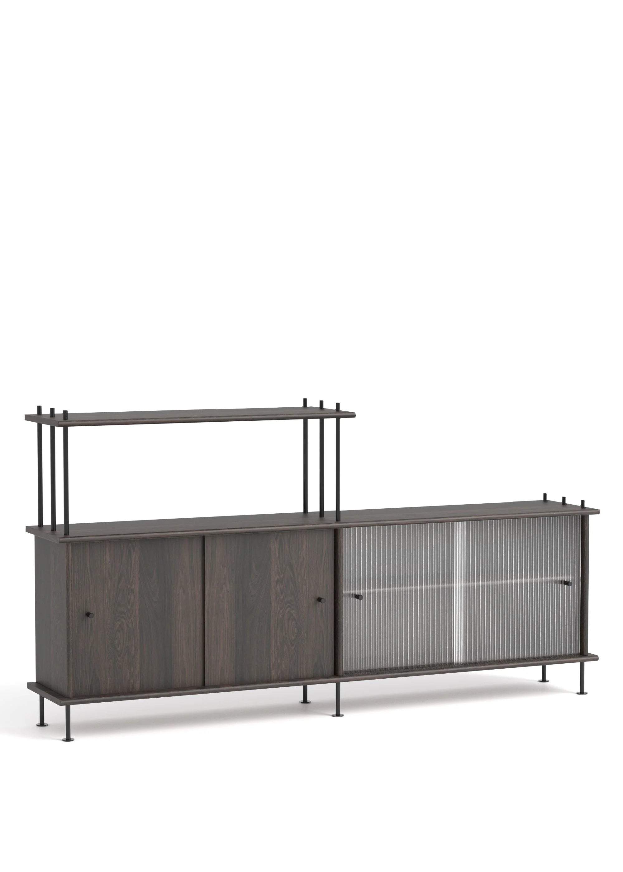 BAVA 200 Cabinet in Ebony Oak Wood