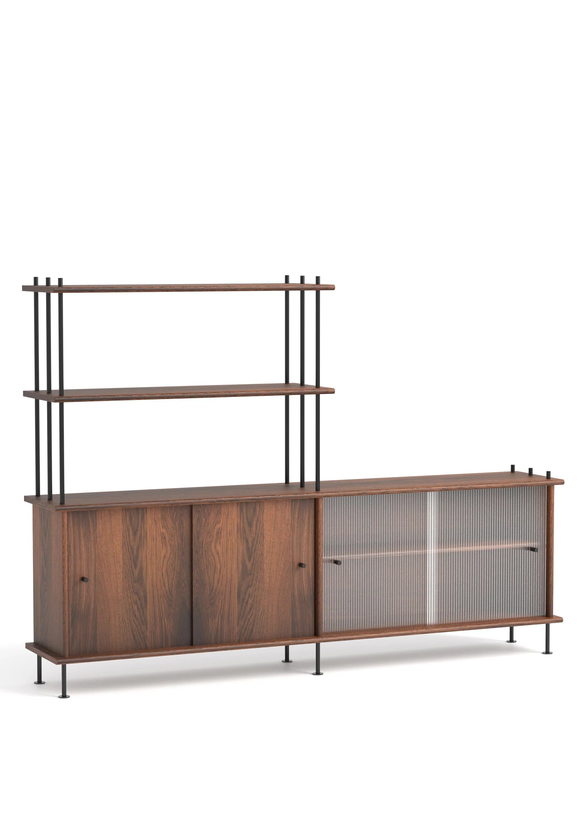 BAVA Cabinet 200 Dark Oak Wood
