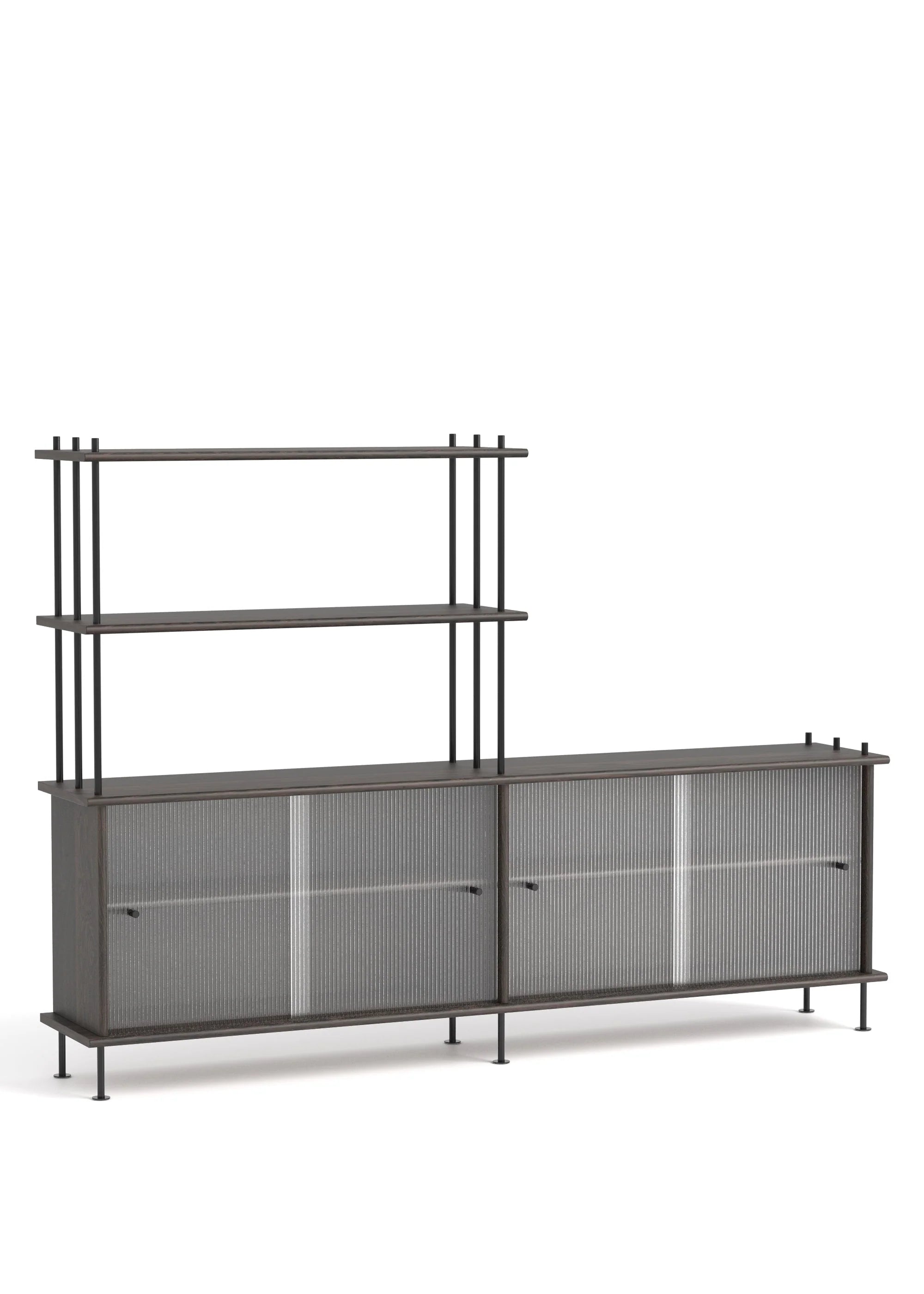 BAVA 200 Cabinet in Ebony Oak Wood